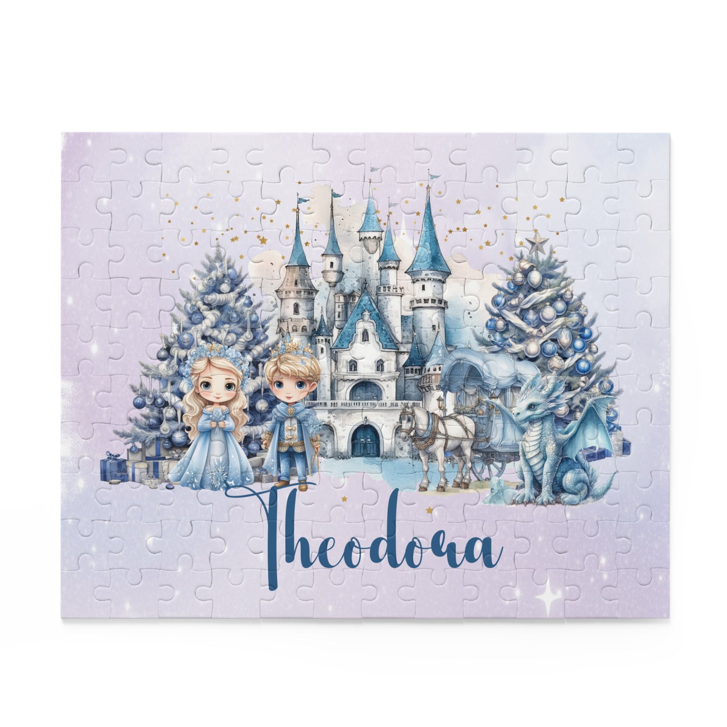 Puzzle, Christmas, Fairy-Tale, Personalised/Non-Personalised, (120, 252, 500-Piece)