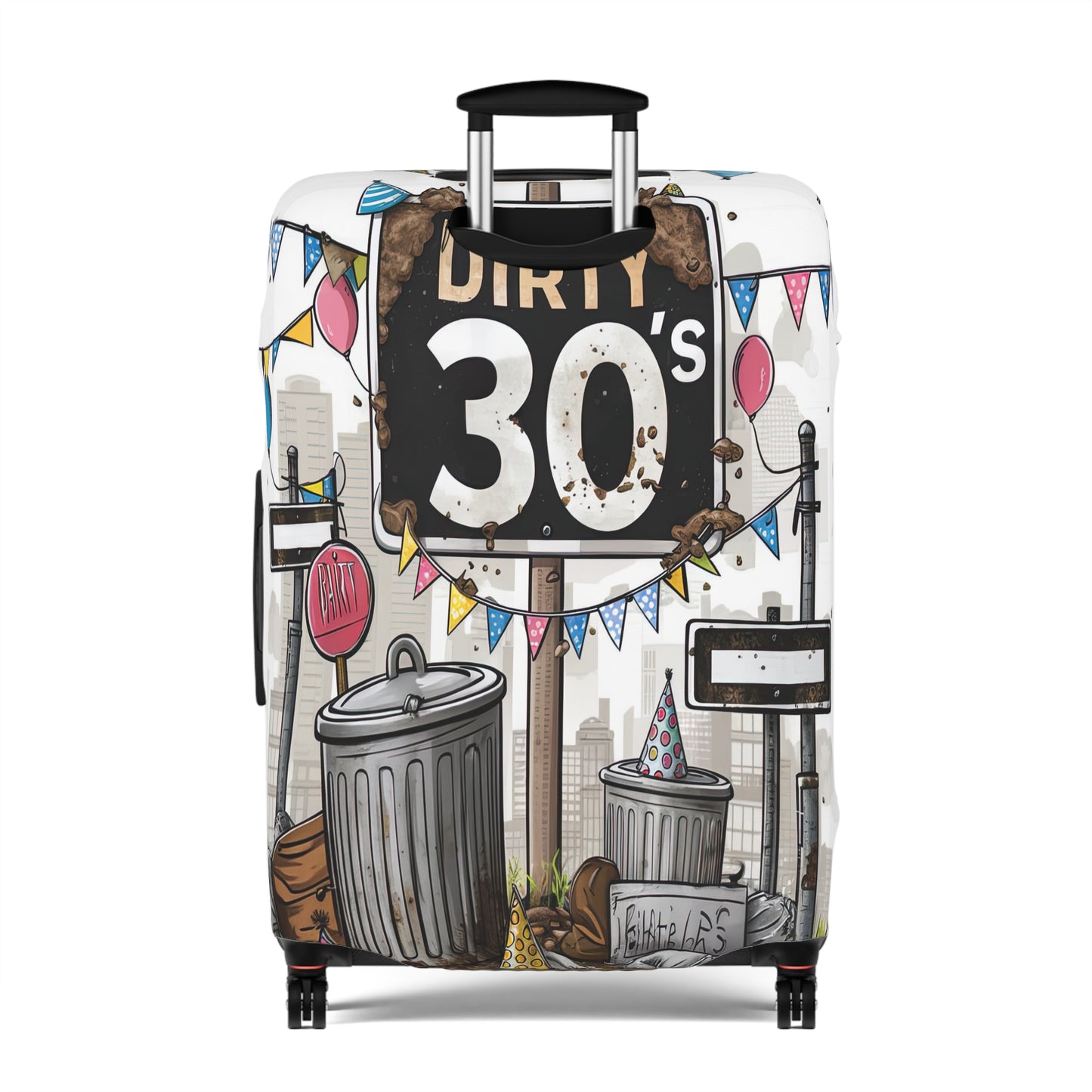 Luggage Cover, Dirty Thirty's, awd-1663