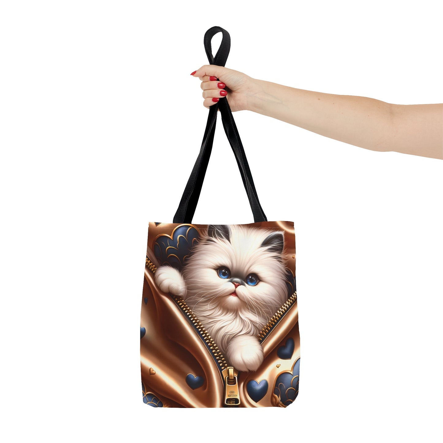 Tote Bag, Cat, Personalised/Non-Personalised Tote bag