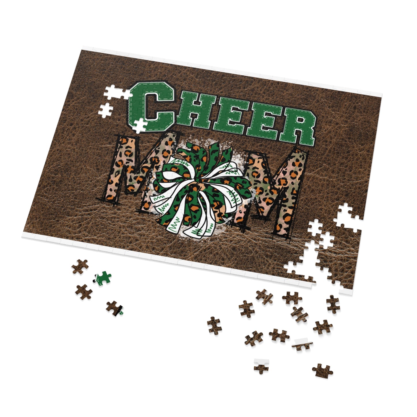 Jigsaw Puzzle, Cheer Mom, Personalised/Non-Personalised (30, 110, 252, 500,1000-Piece)