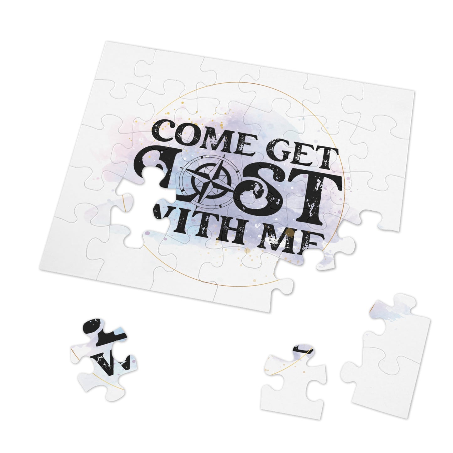 Jigsaw Puzzle, Travel, Come Get Lost with me, Personalised/Non-Personalised (30, 110, 252, 500,1000-Piece)