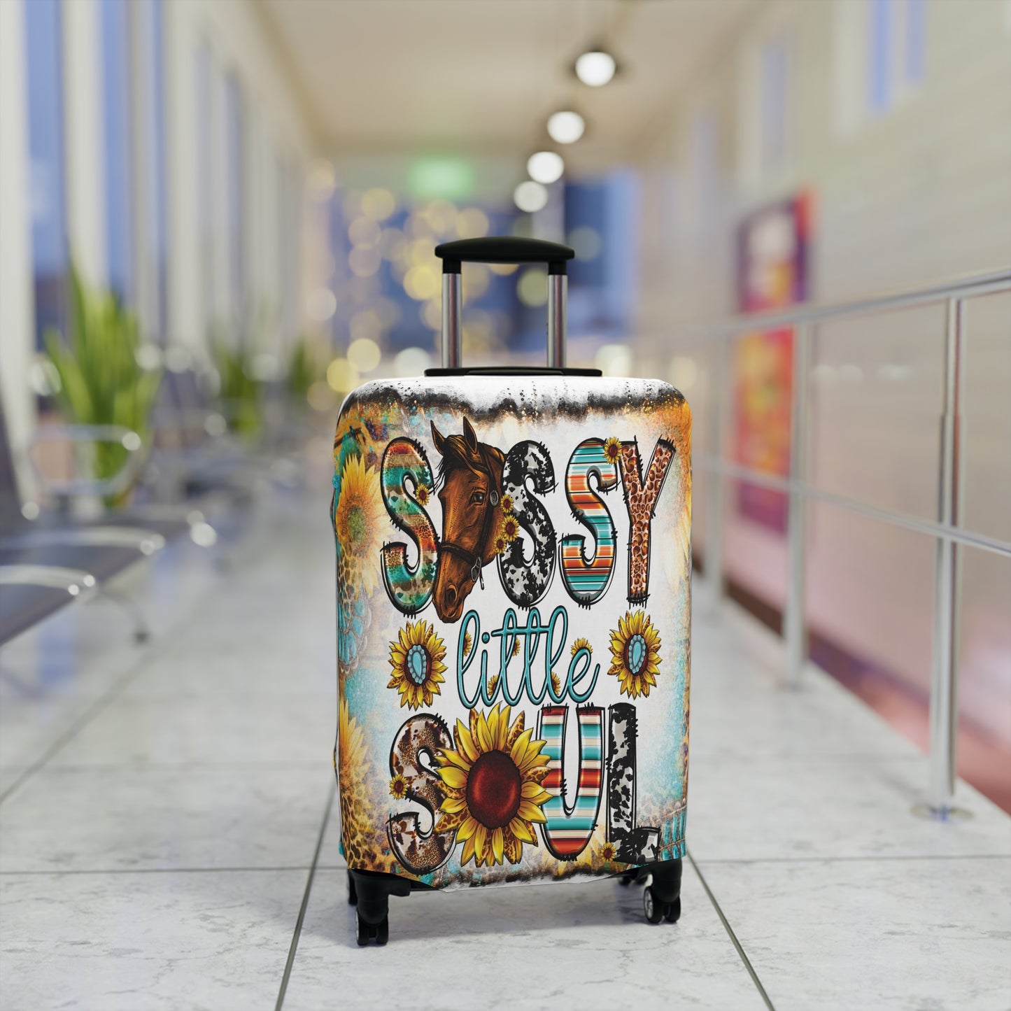 Luggage Cover, Country and Western, Sassy Little Soul, awd-1017