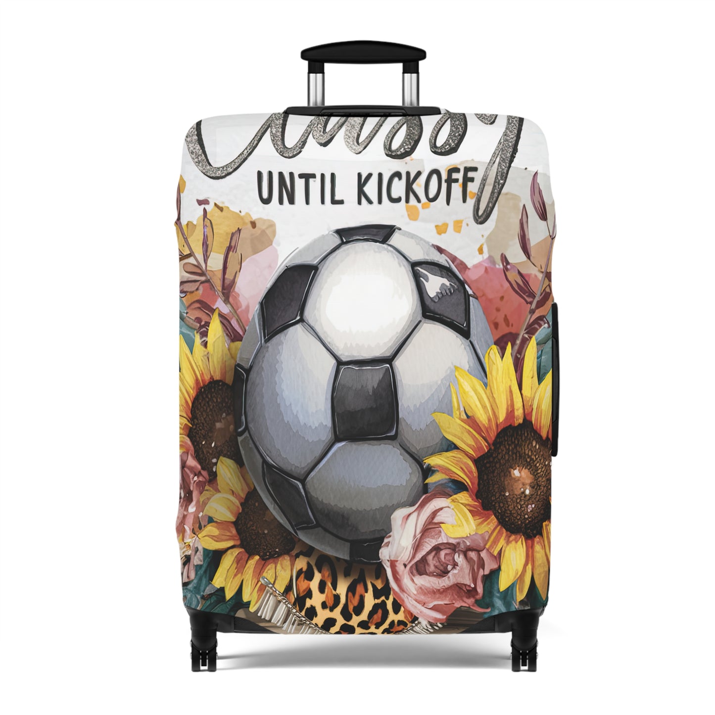 Luggage Cover, Soccer, Classy until Kickoff, awd-1731