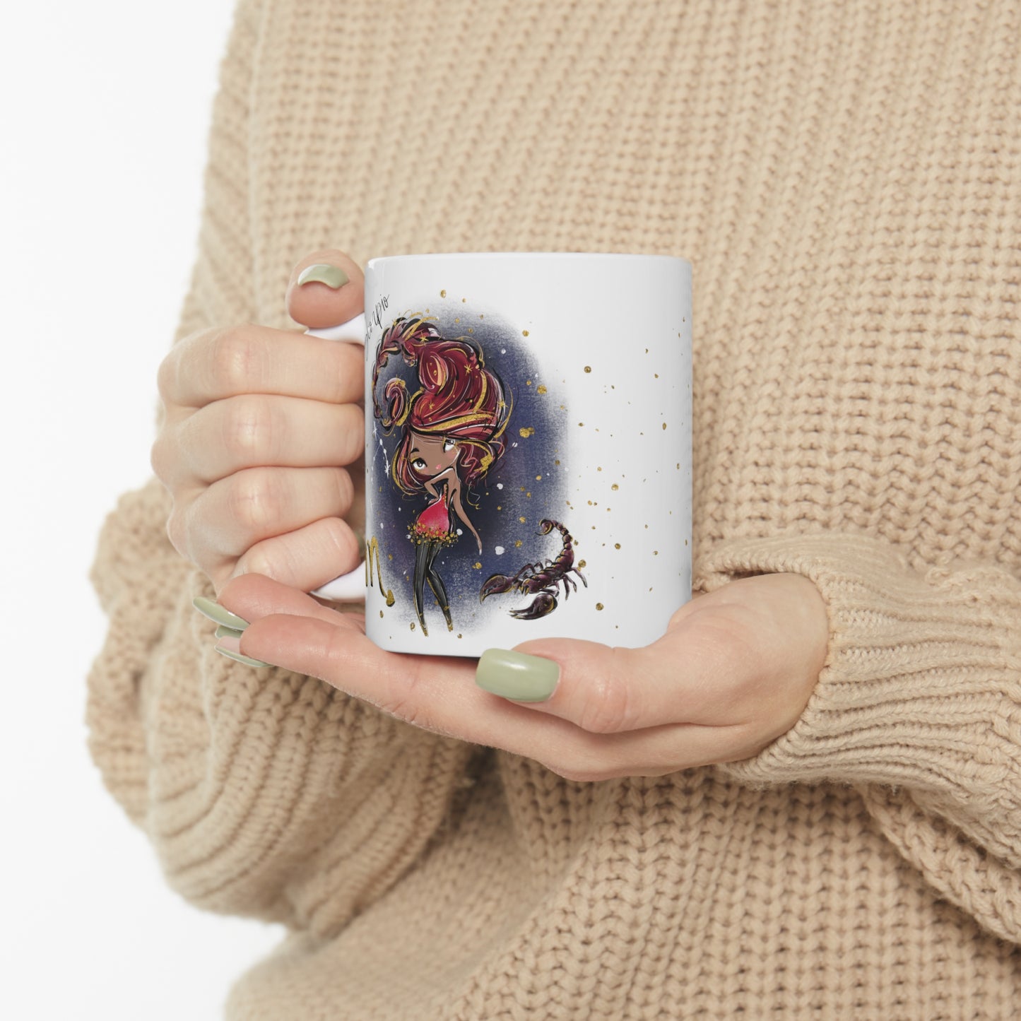 Zodiac Sign, Scorpio, Ceramic Mug 11oz