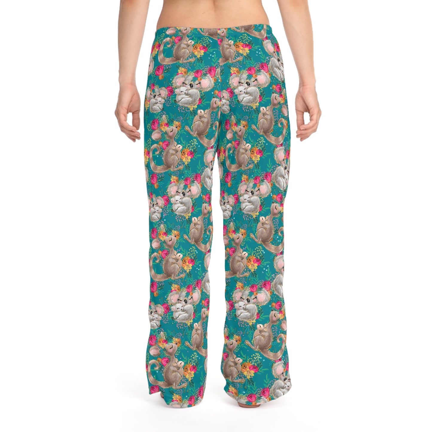 Women's Pyjama Pants, Australian Animals, Sleepwear Bottoms