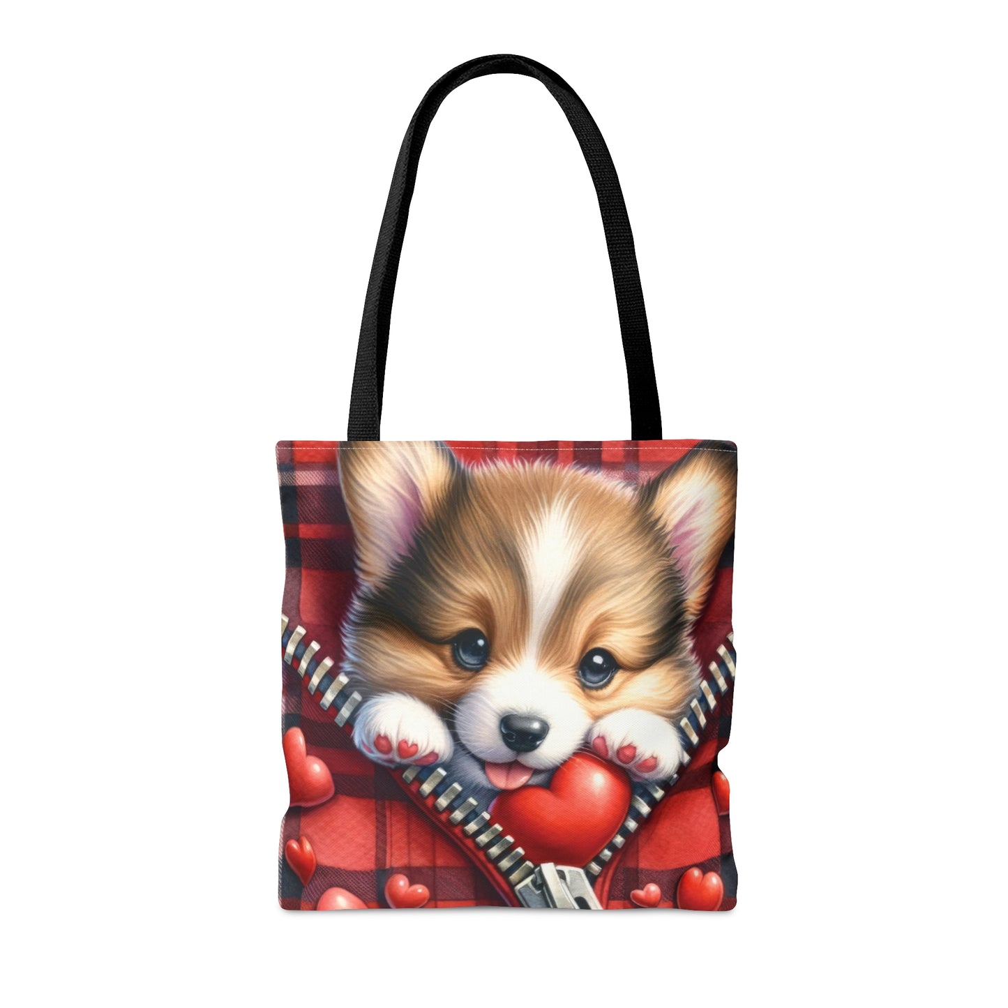 Tote Bag, Cute Dog, Personalised/Non-Personalised Tote bag