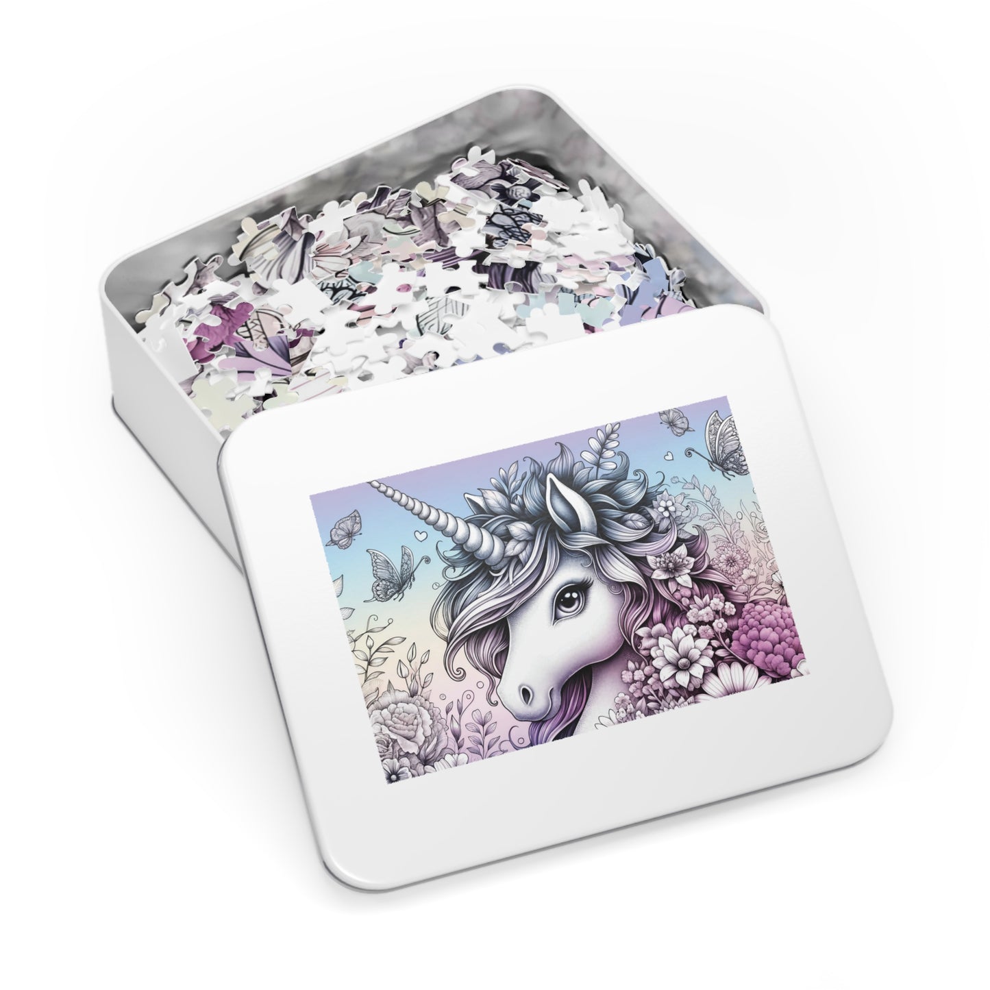 Jigsaw Puzzle, Unicorn, Personalised/Non-Personalised (30, 110, 252, 500,1000-Piece)