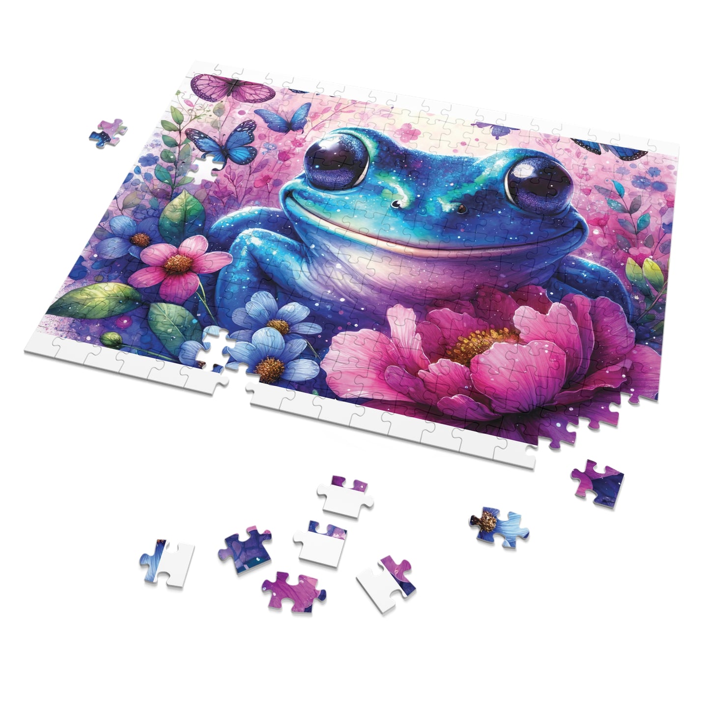 Jigsaw Puzzle, Frog, Personalised/Non-Personalised (30, 110, 252, 500,1000-Piece)