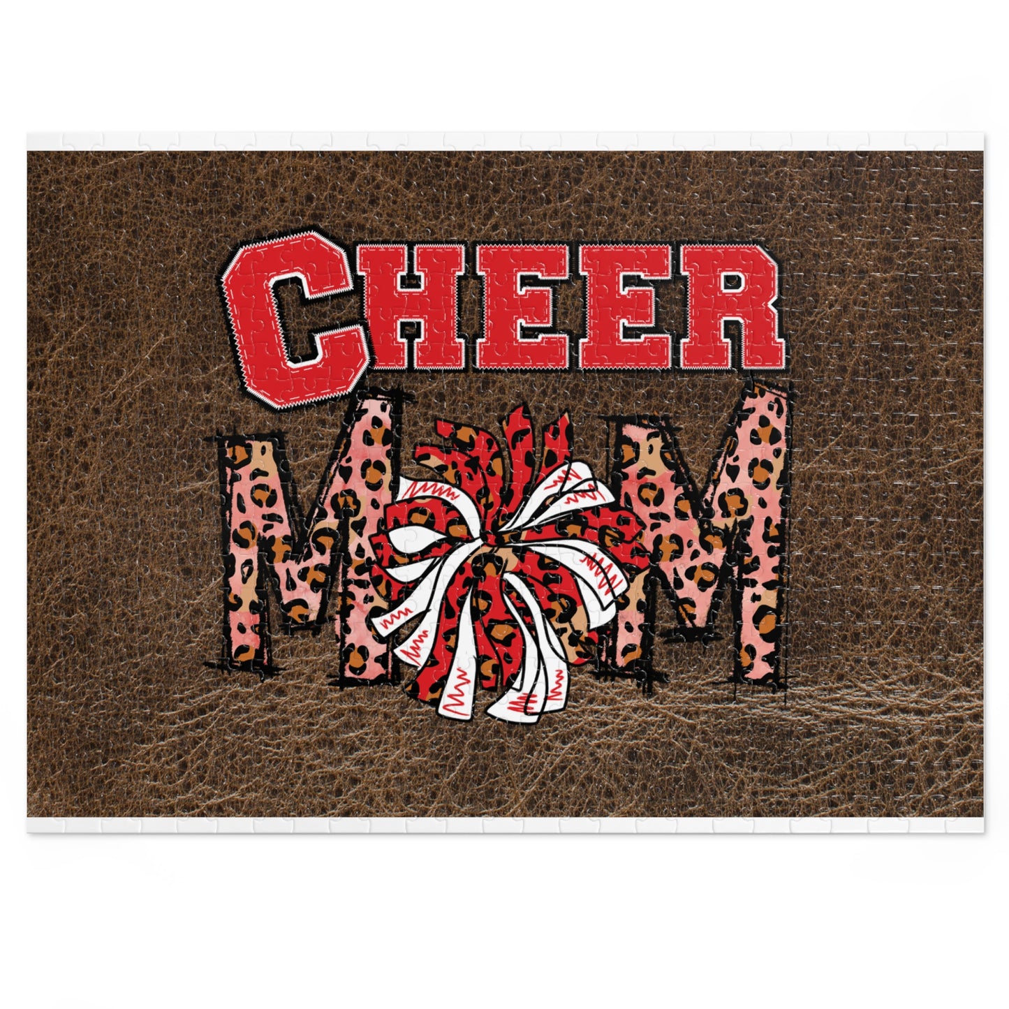 Jigsaw Puzzle, Cheer Mom, Personalised/Non-Personalised (30, 110, 252, 500,1000-Piece)