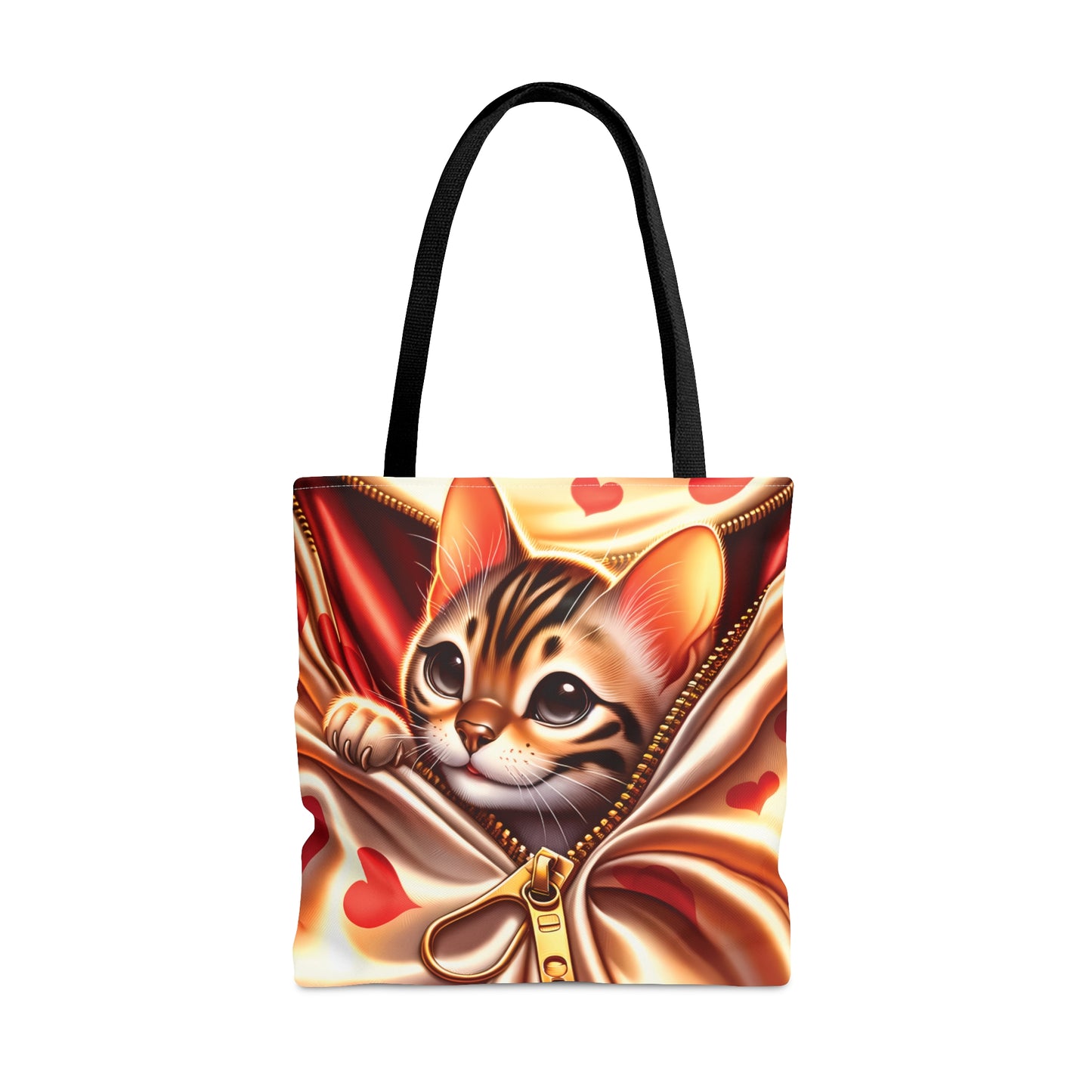 Tote Bag, Cat, Personalised/Non-Personalised Tote bag