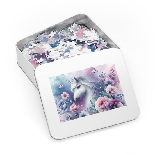 Jigsaw Puzzle, Unicorn, Personalised/Non-Personalised (30, 110, 252, 500,1000-Piece)