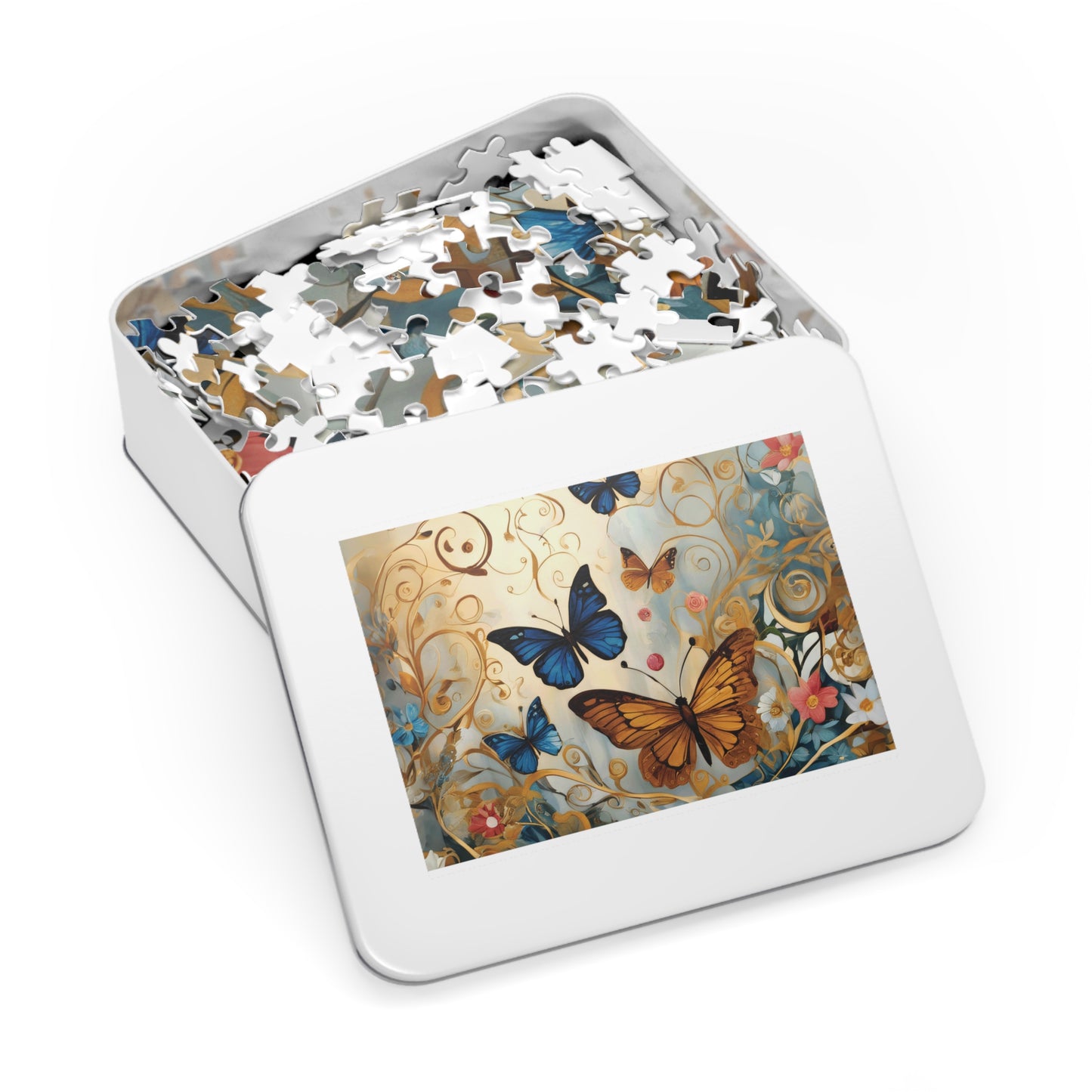 Jigsaw Puzzle, Butterfly, Personalised/Non-Personalised (30, 110, 252, 500,1000-Piece)