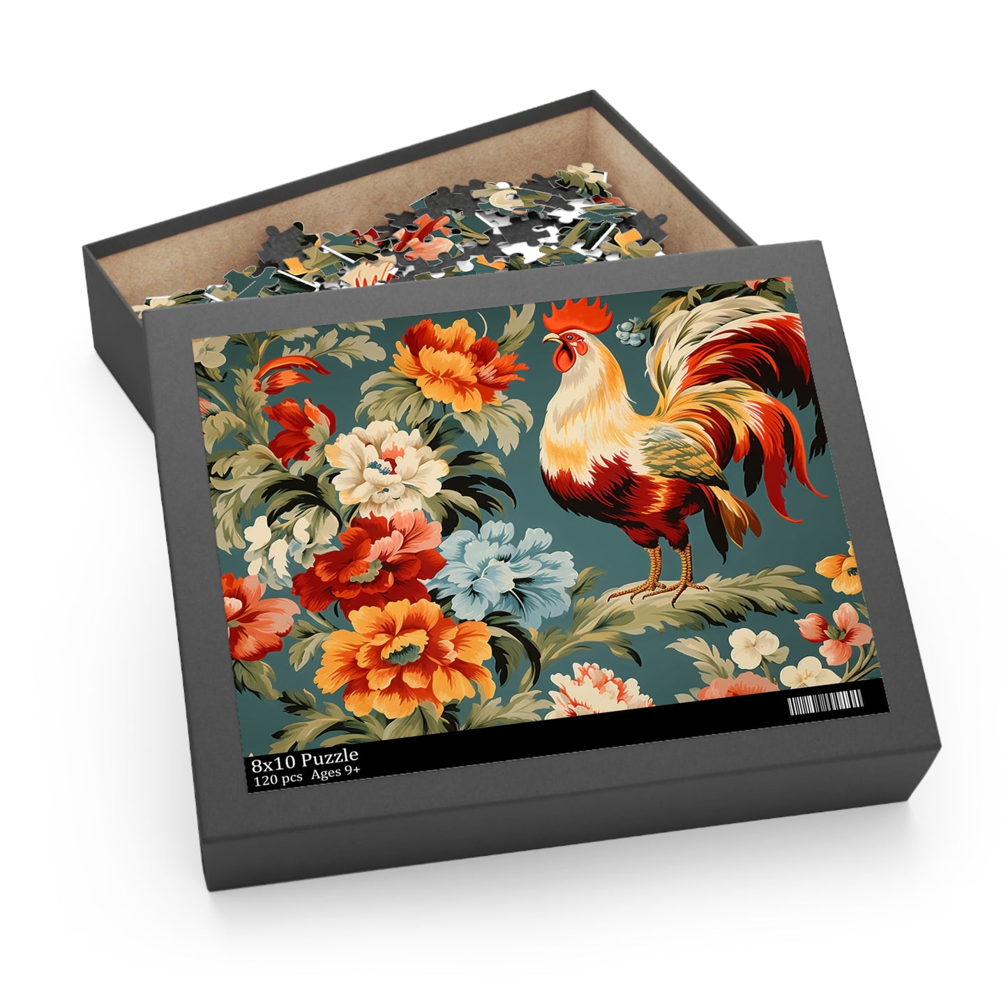 Personalised/Non-Personalised Puzzle, Chickens/Rooster (120, 252, 500-Piece)