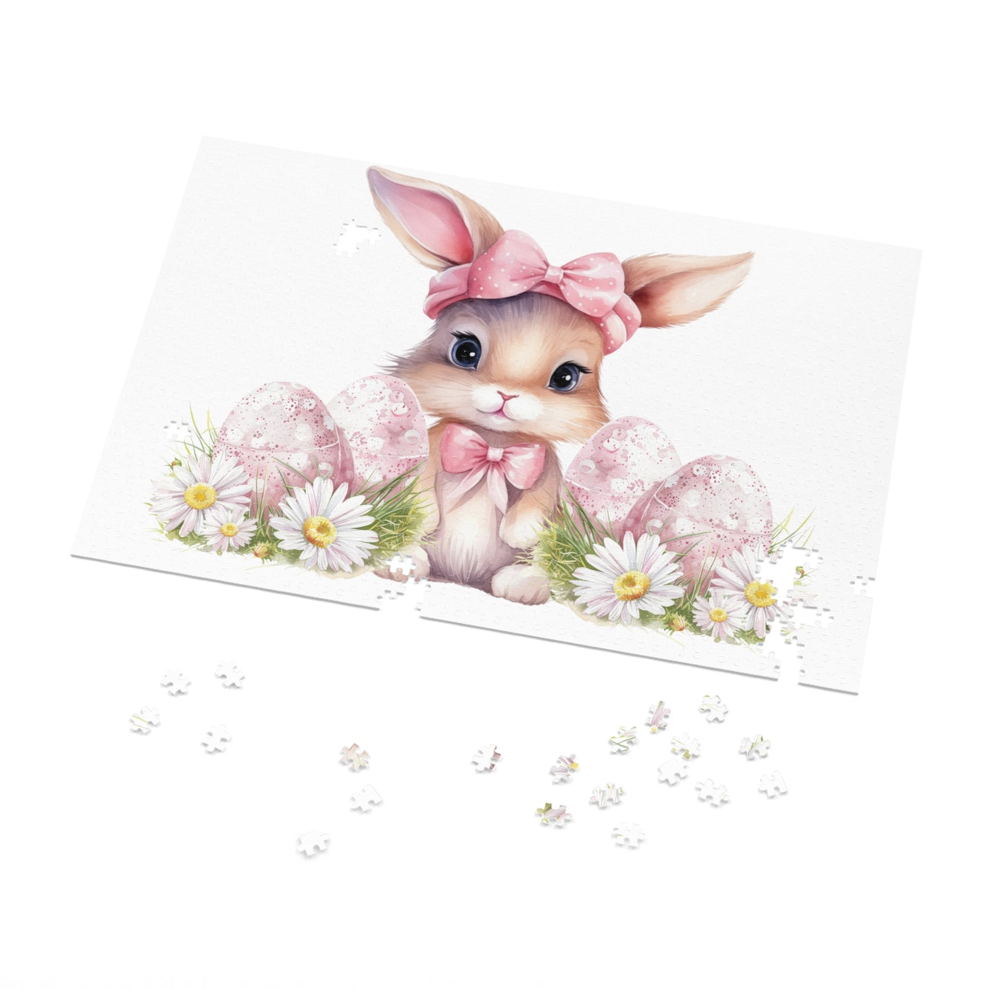 Jigsaw Puzzle, Easter, Easter Rabbit, Personalised/Non-Personalised (30, 110, 252, 500,1000-Piece)