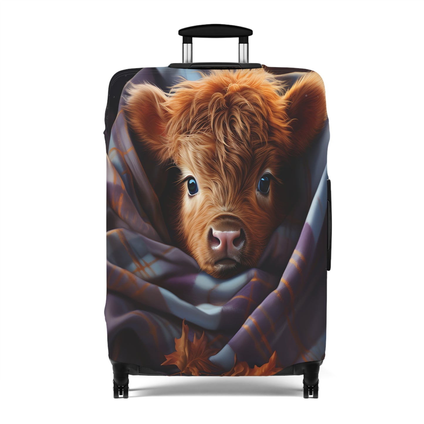 Luggage Cover, Highland Cow, awd-044