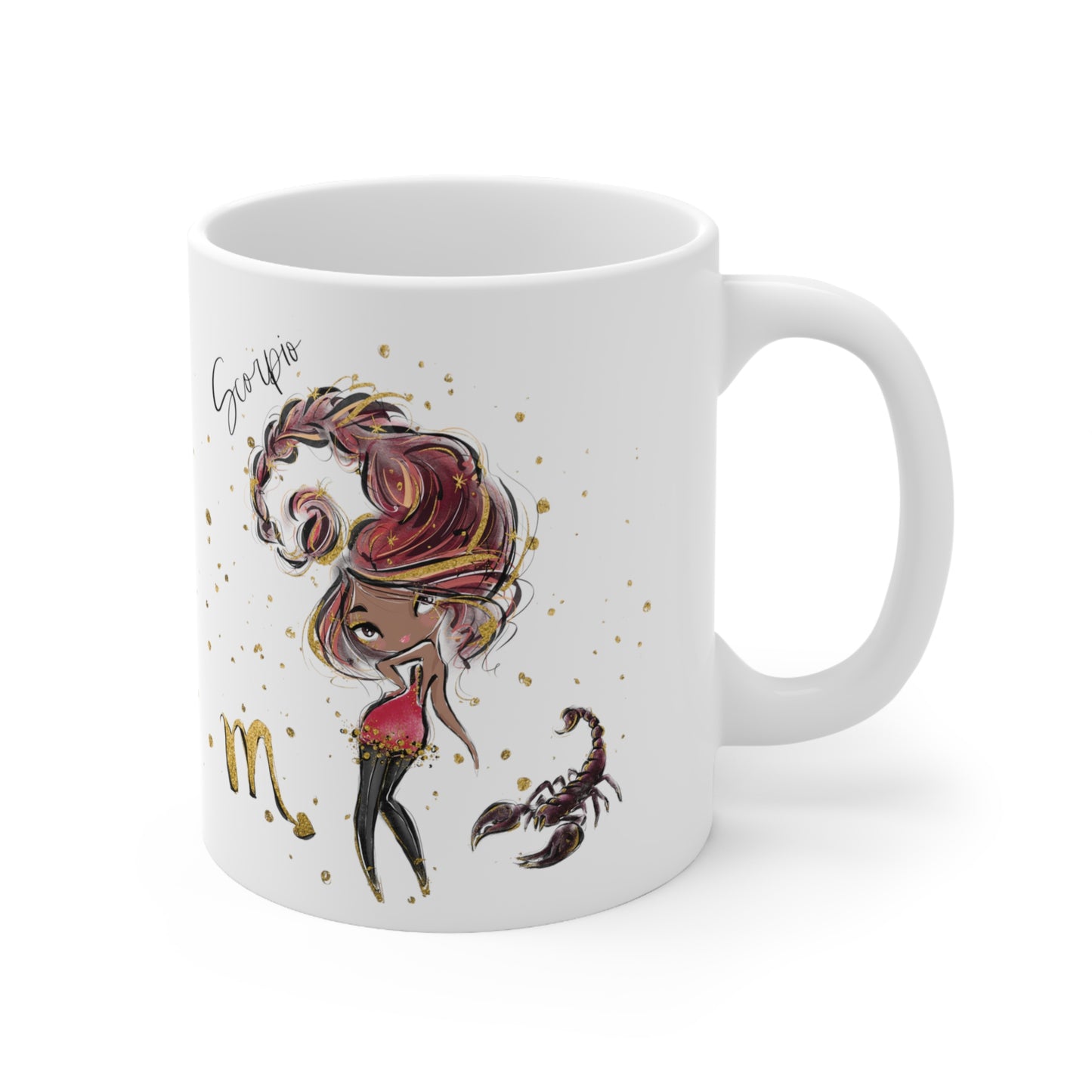 Zodiac Sign, Scorpio, Ceramic Mug 11oz