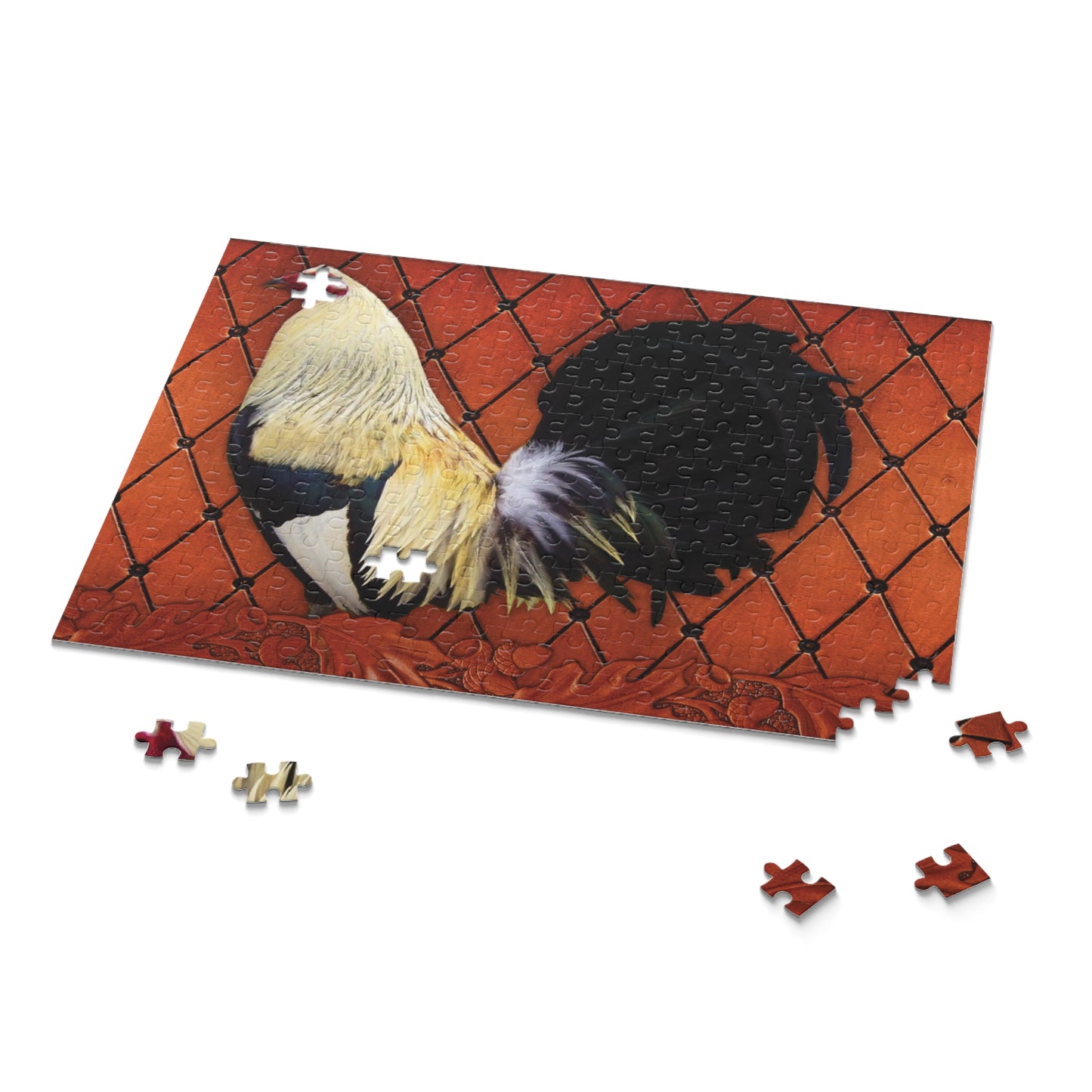 Personalised/Non-Personalised Puzzle, Chicken/Rooster (120, 252, 500-Piece)