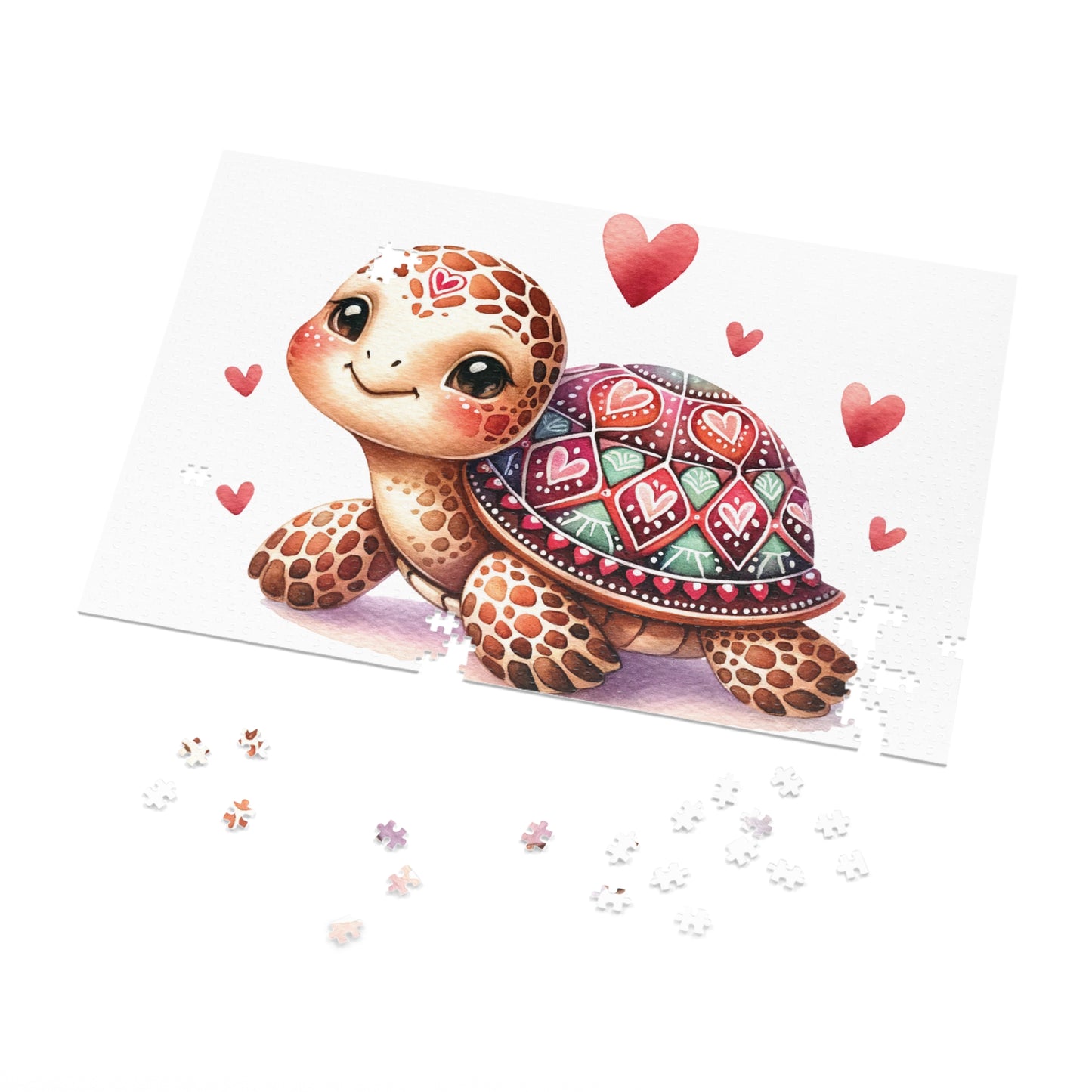 Jigsaw Puzzle, Turtle, Personalised/Non-Personalised (30, 110, 252, 500,1000-Piece)