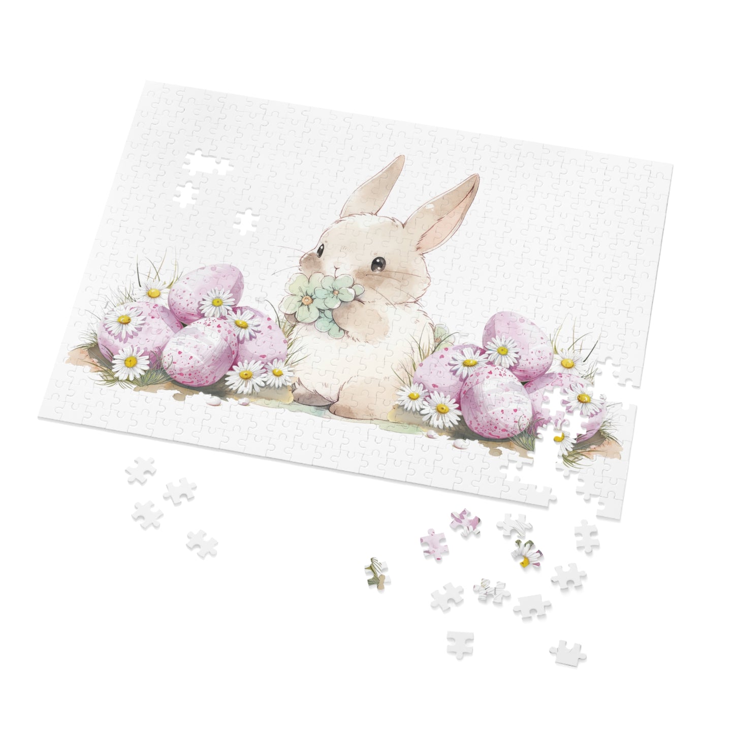 Jigsaw Puzzle, Easter, Easter Rabbit, Personalised/Non-Personalised (30, 110, 252, 500,1000-Piece)