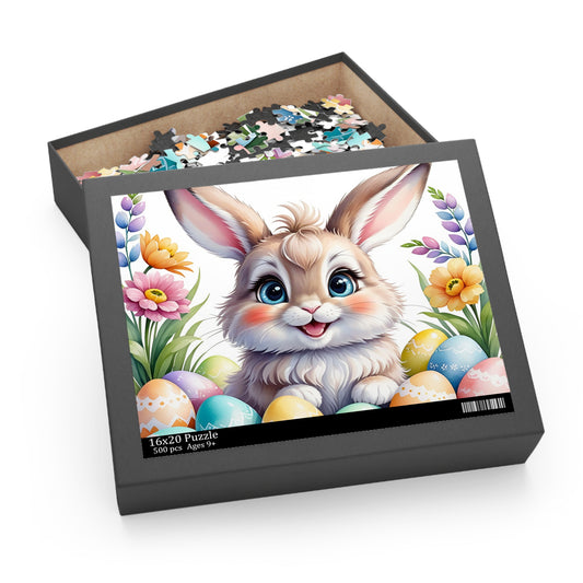 Puzzle, Easter, Rabbit  (120, 252, 500-Piece) awd-653