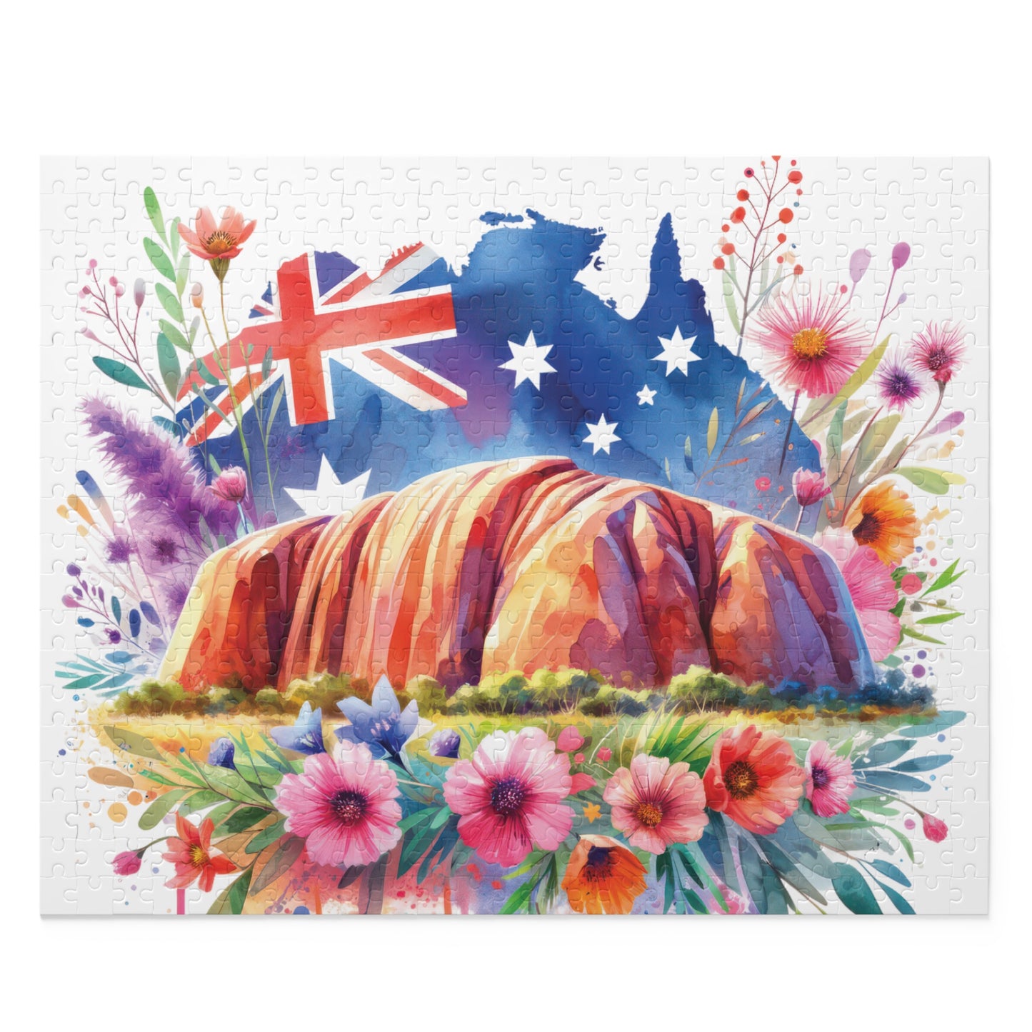 Personalised/Non-Personalised Puzzle, Uluru, Ayres Rock, Australia (120, 252, 500-Piece)