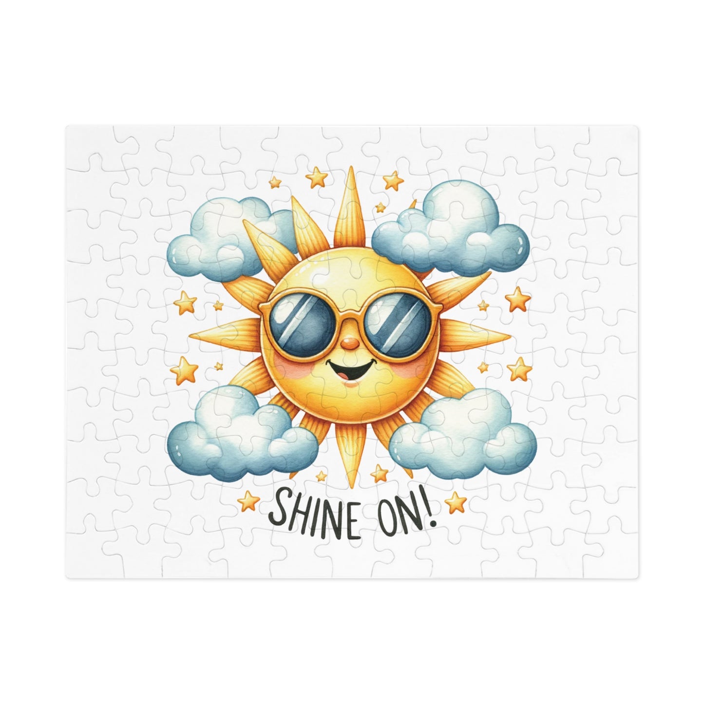 Jigsaw Puzzle, Sun, Shine On, Personalised/Non-Personalised (30, 110, 252, 500,1000-Piece)