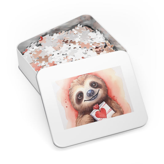 Jigsaw Puzzle, Sloth, Personalised/Non-Personalised (30, 110, 252, 500,1000-Piece)