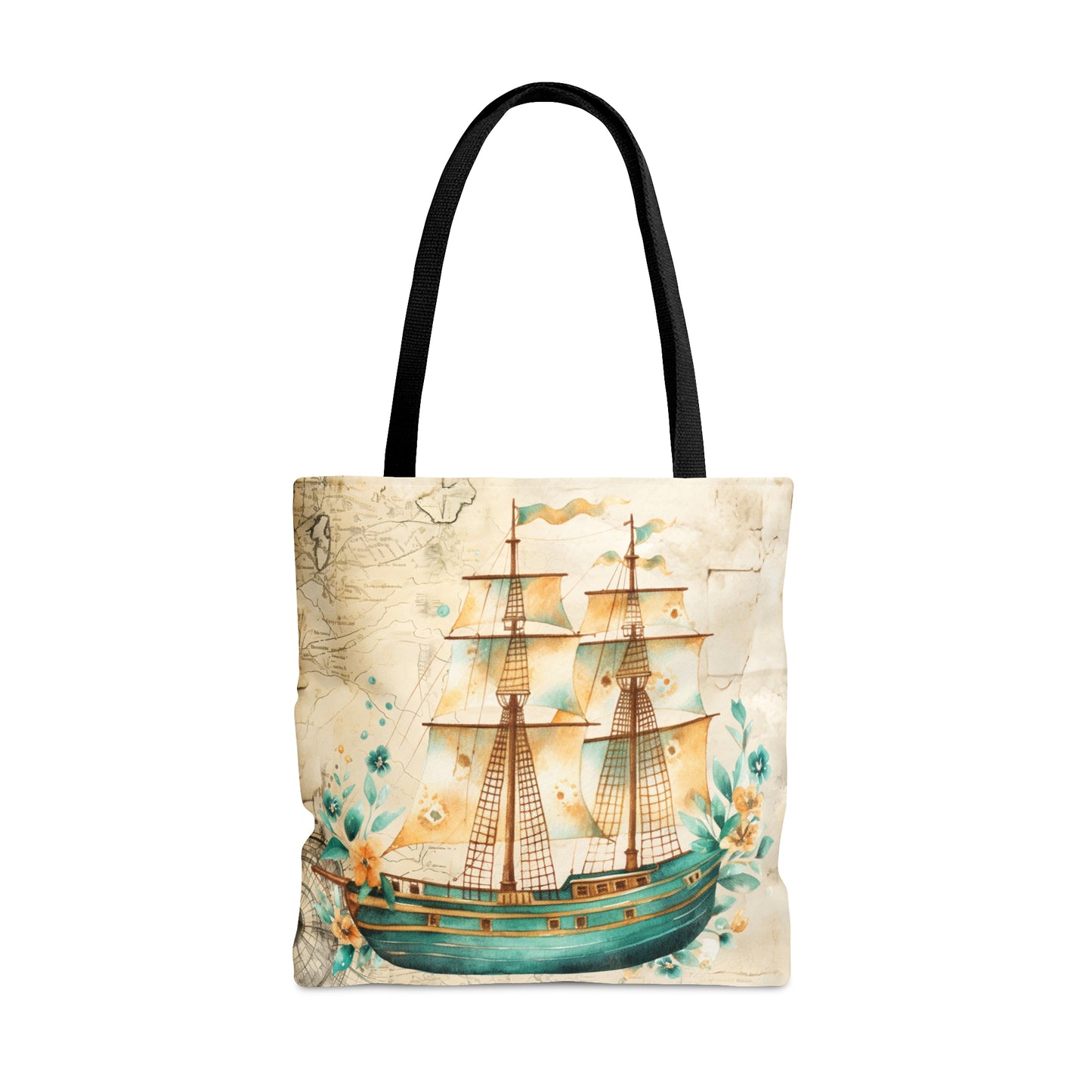 Tote Bag, Nautical bag, Beach Tote Bag