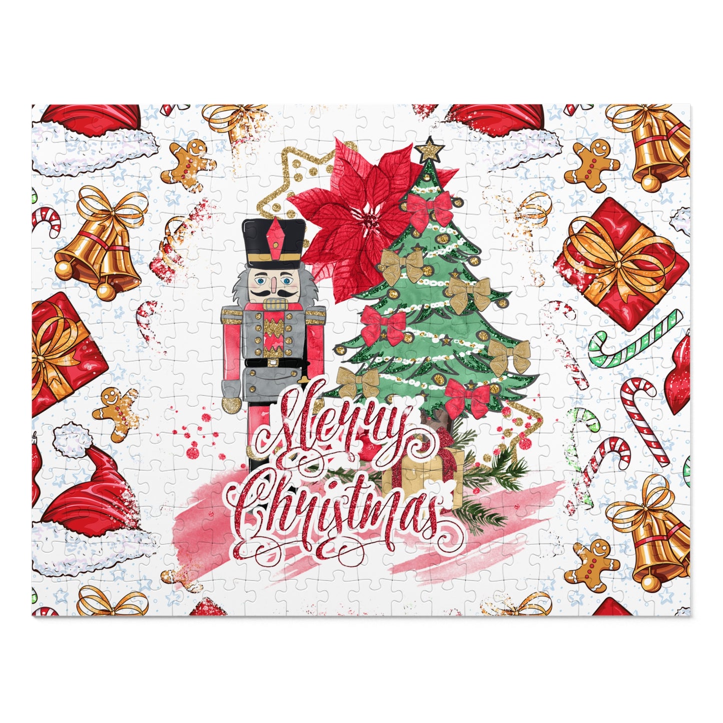 Puzzle, Christmas Nutcracker, Personalised/Non-Personalised (30, 110, 252, 500,1000-Piece)