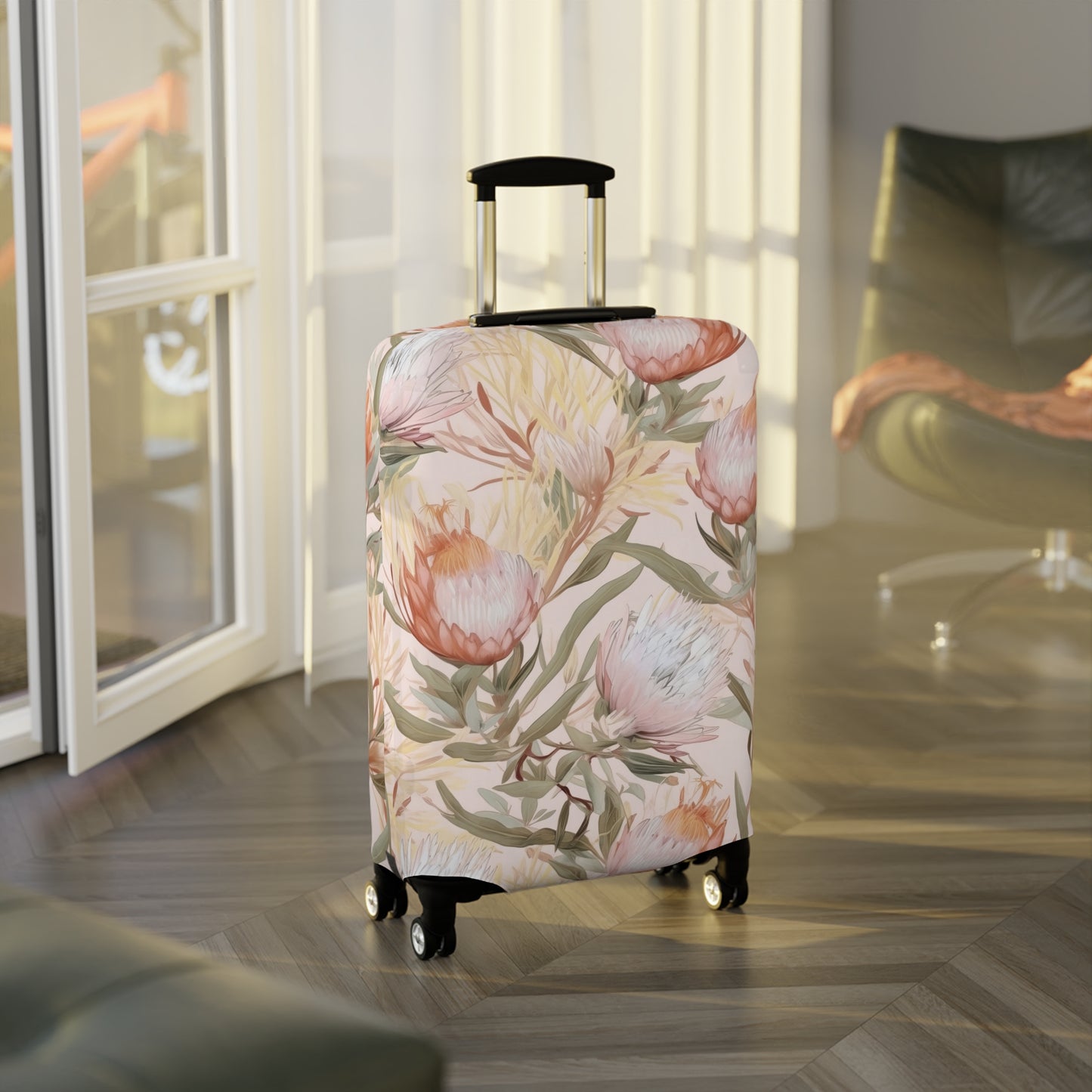 Luggage Cover, Australian Floral-3