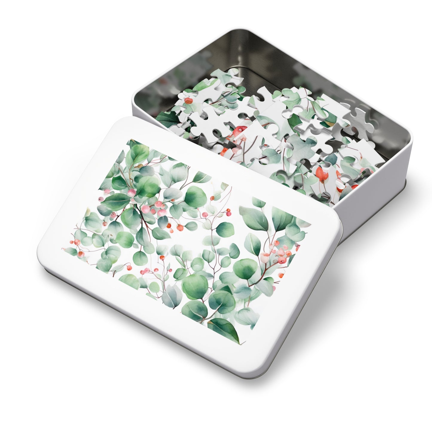 Jigsaw Puzzle, Eucalyptus Leaves, Personalised/Non-Personalised (30, 110, 252, 500,1000-Piece)