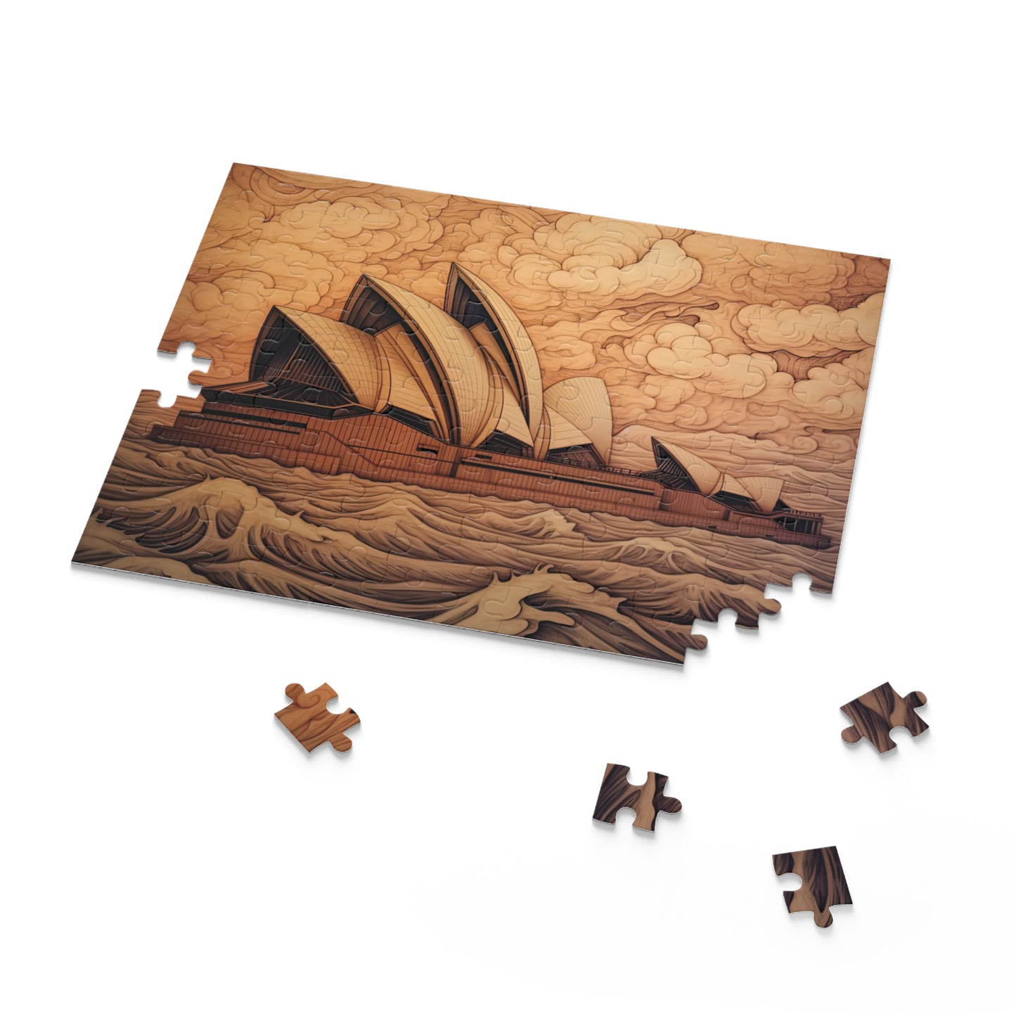 Personalised/Non-Personalised Puzzle, Sydney Opera House, Australia (120, 252, 500-Piece)