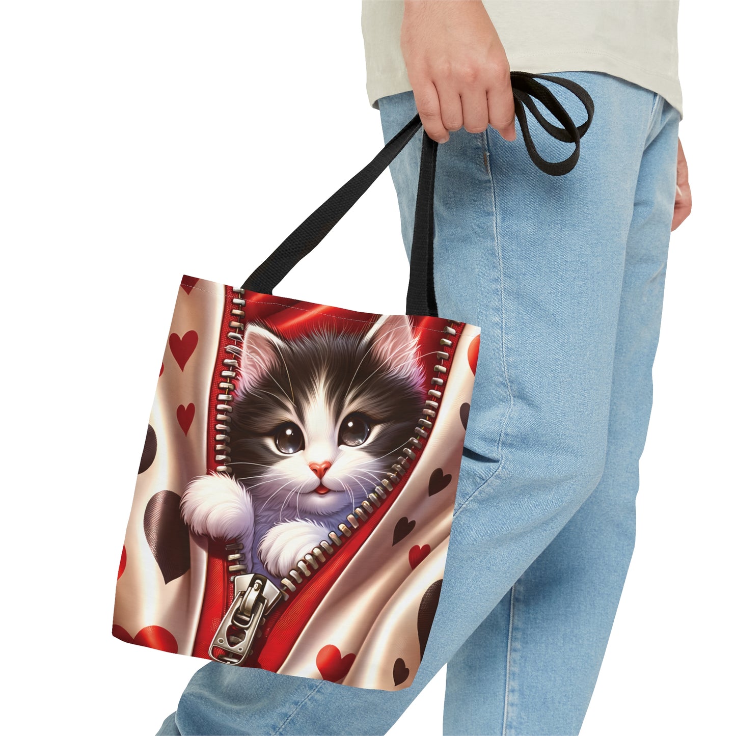 Tote Bag, Cat, Personalised/Non-Personalised Tote bag