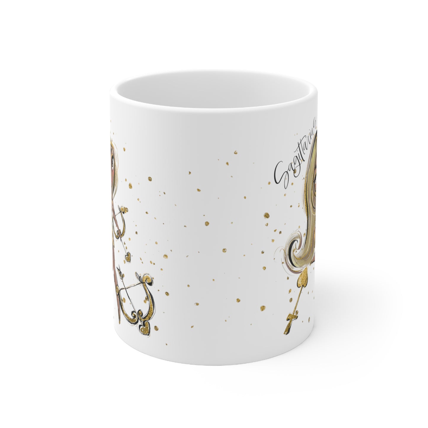 Zodiac Sign, Sagittarius, Ceramic Mug 11oz