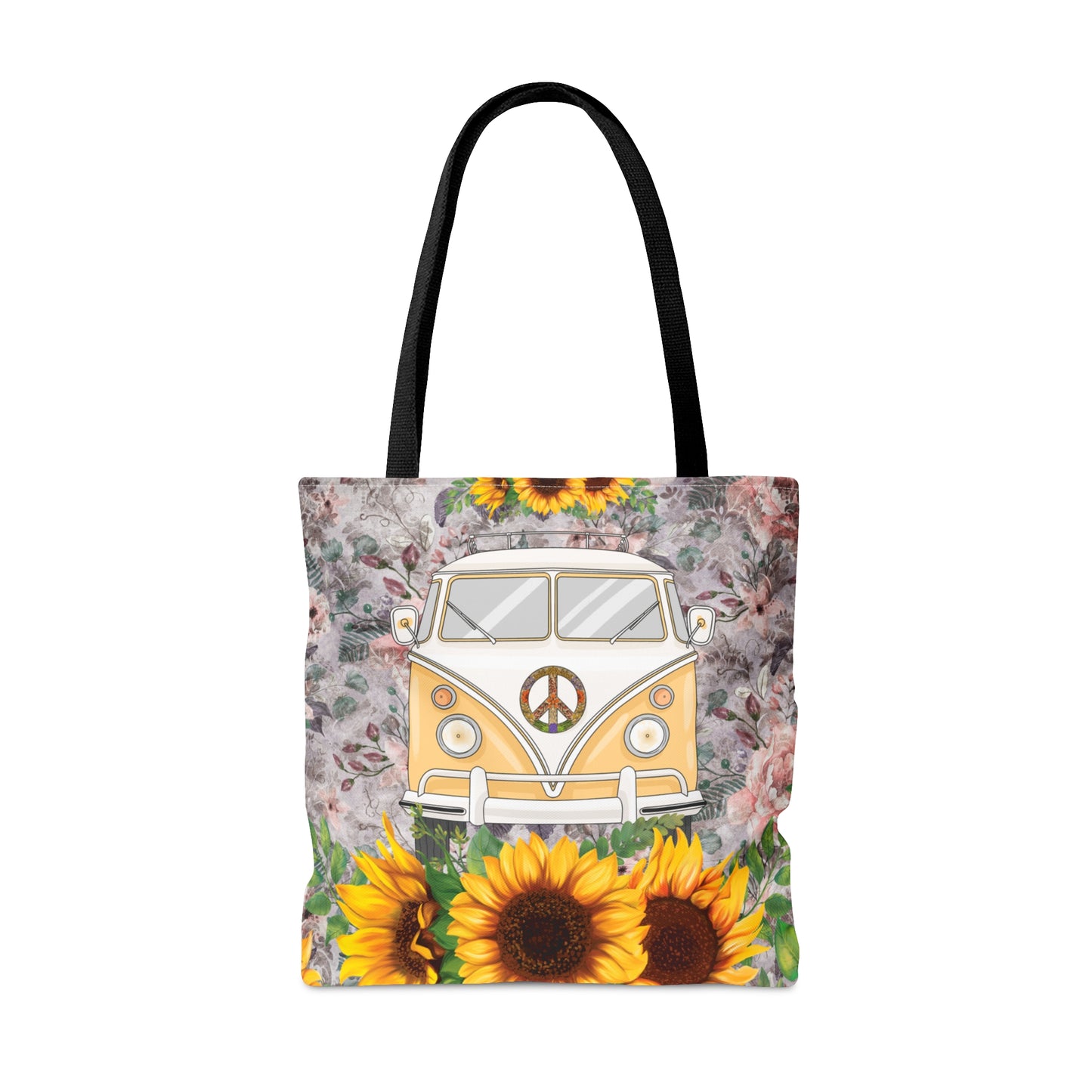 Tote Bag, Sunflowers, Combi Van Tote bag