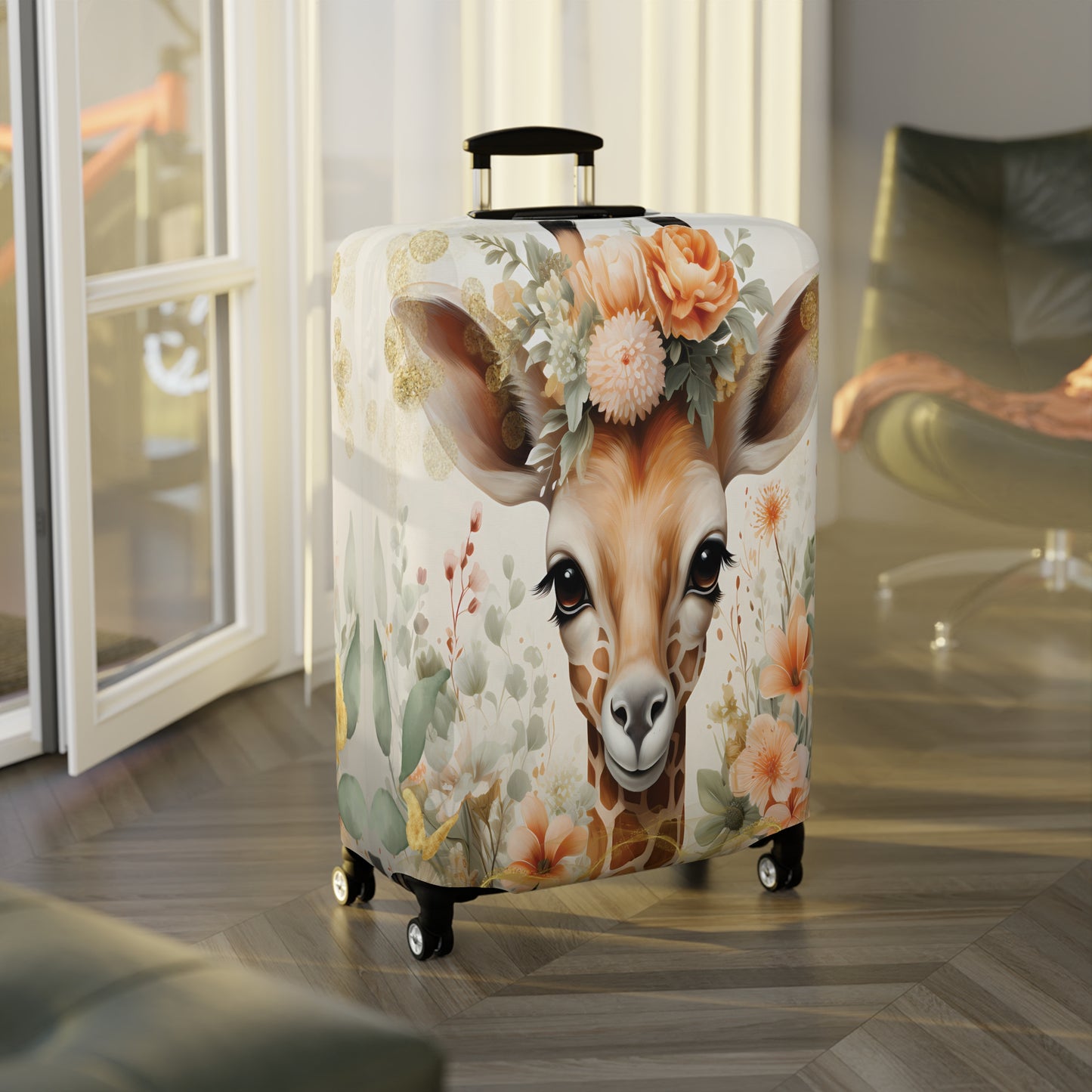 Luggage Cover, Giraffe, awd-422