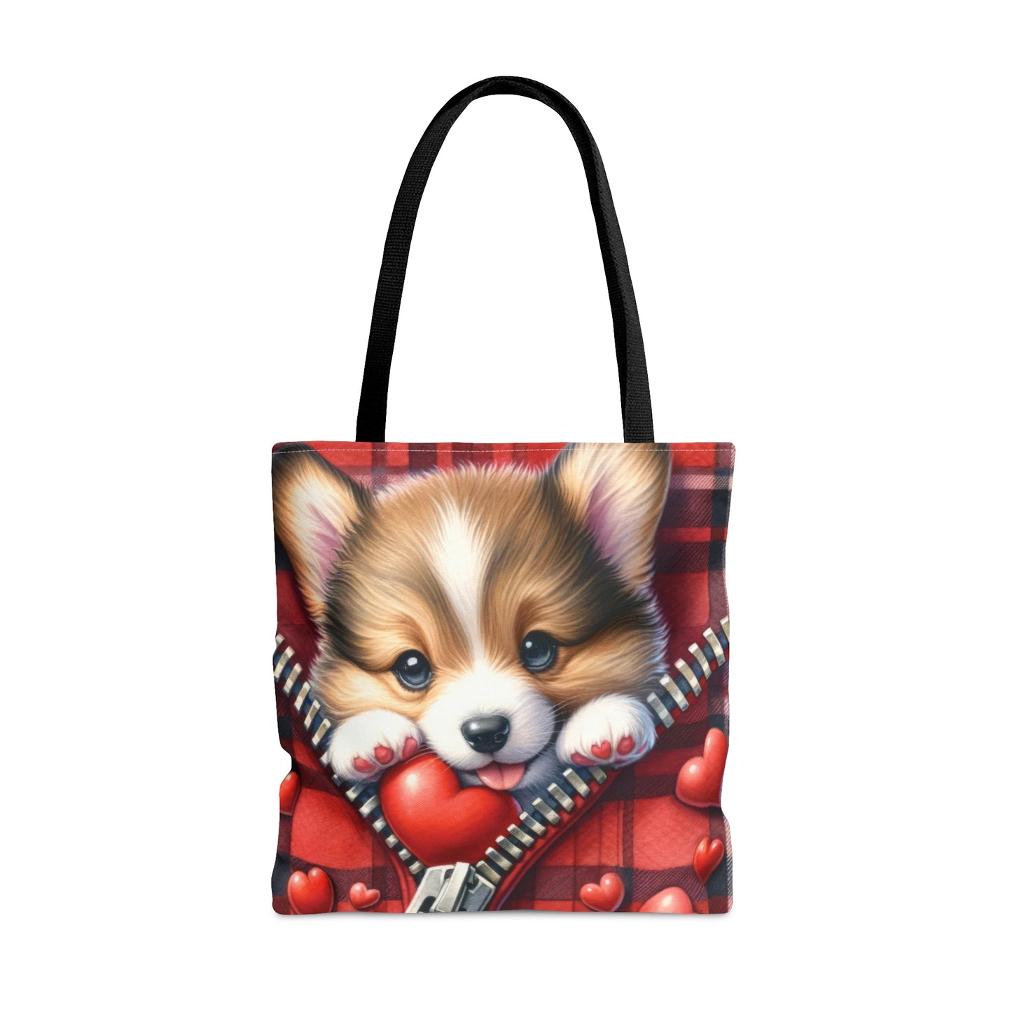 Tote Bag, Cute Dog, Personalised/Non-Personalised Tote bag