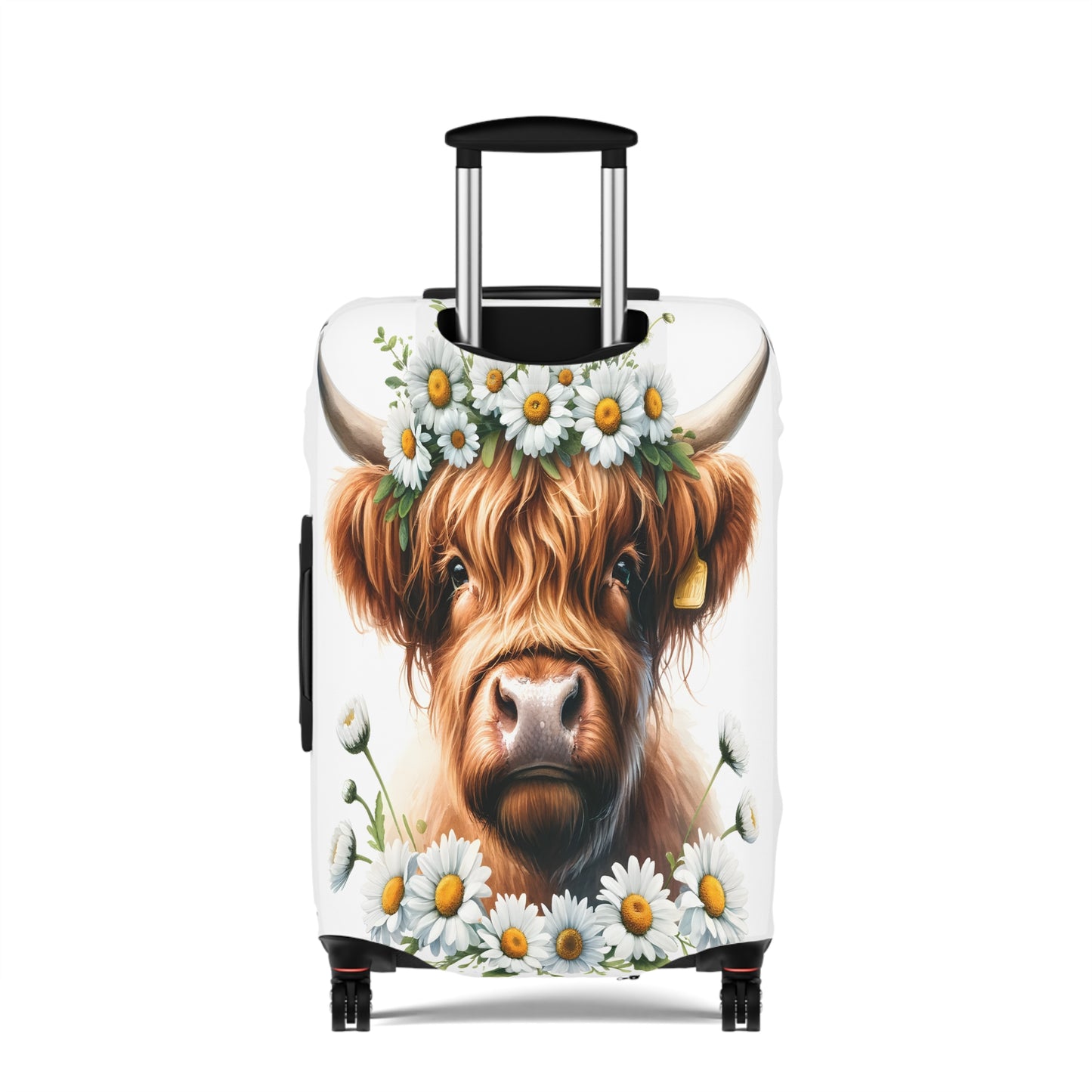 Luggage Cover, Highland Cow, awd-001