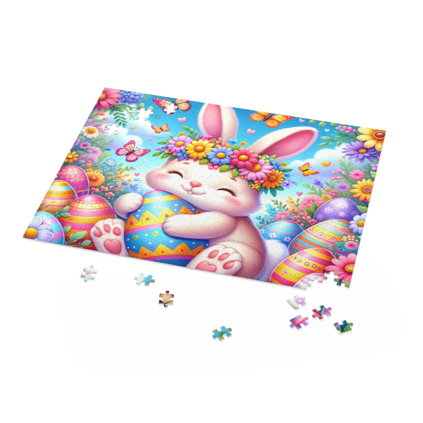 Puzzle, Easter, Rabbit  (120, 252, 500-Piece) awd-623