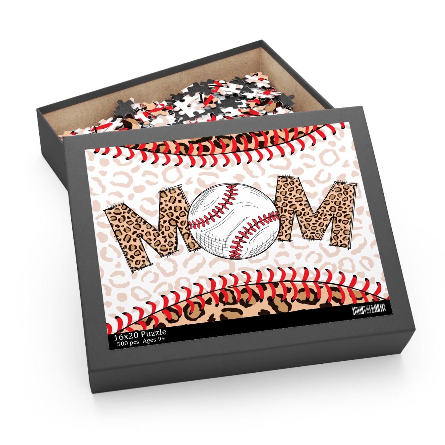 Personalised/Non-Personalised Puzzle, Softball Mom (120, 252, 500-Piece) awd-607