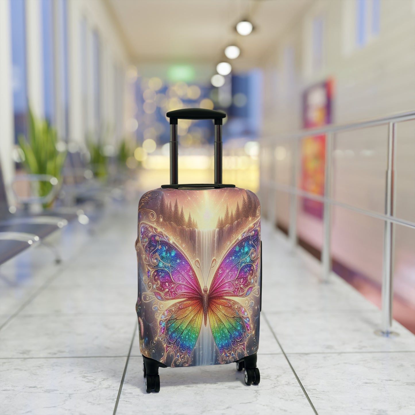 Luggage Cover, Butterfly Dreams, awd-3074