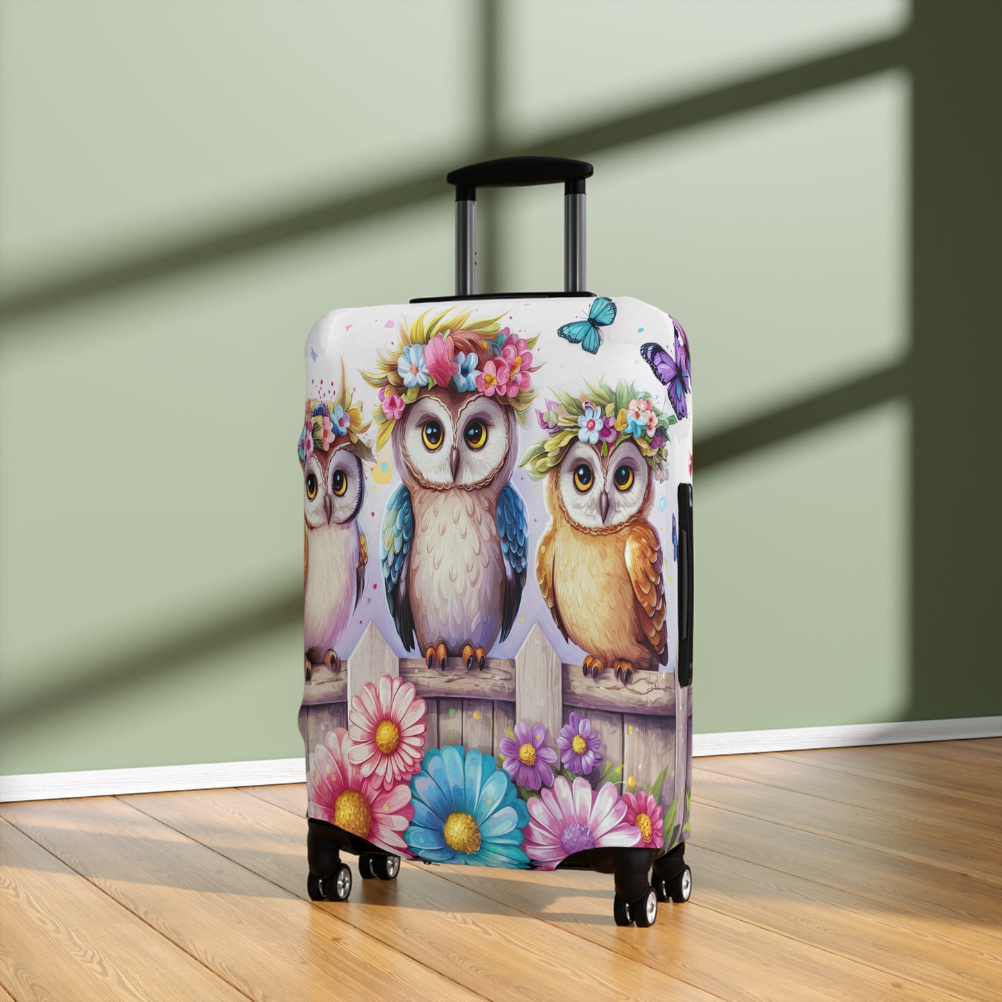 Luggage Cover, Owls, awd-1765