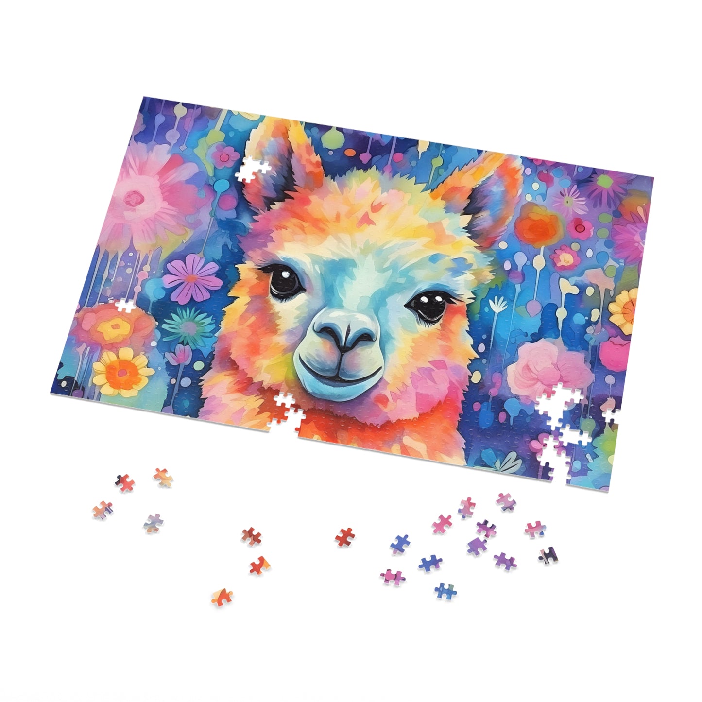 Jigsaw Puzzle, Llama, Personalised/Non-Personalised (30, 110, 252, 500,1000-Piece)