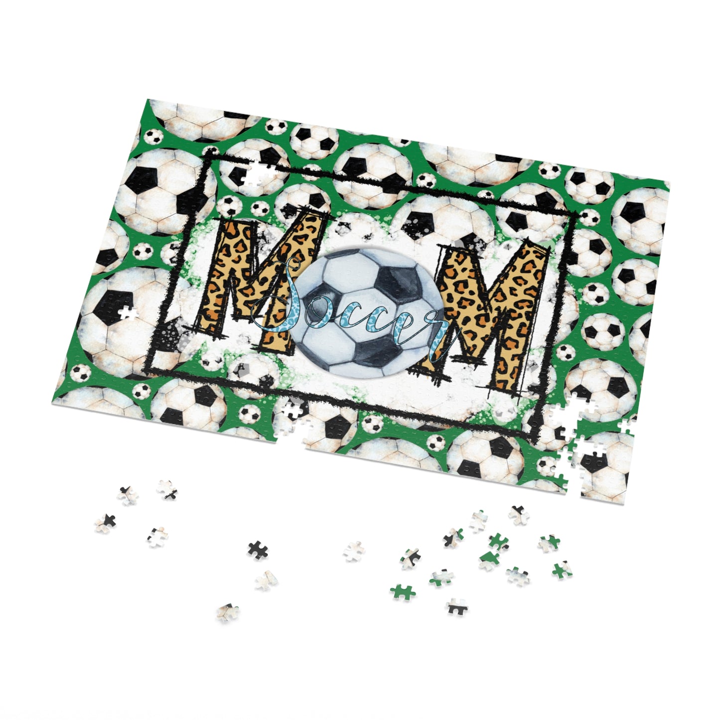 Jigsaw Puzzle, Soccer, Mom, Personalised/Non-Personalised (30, 110, 252, 500,1000-Piece)