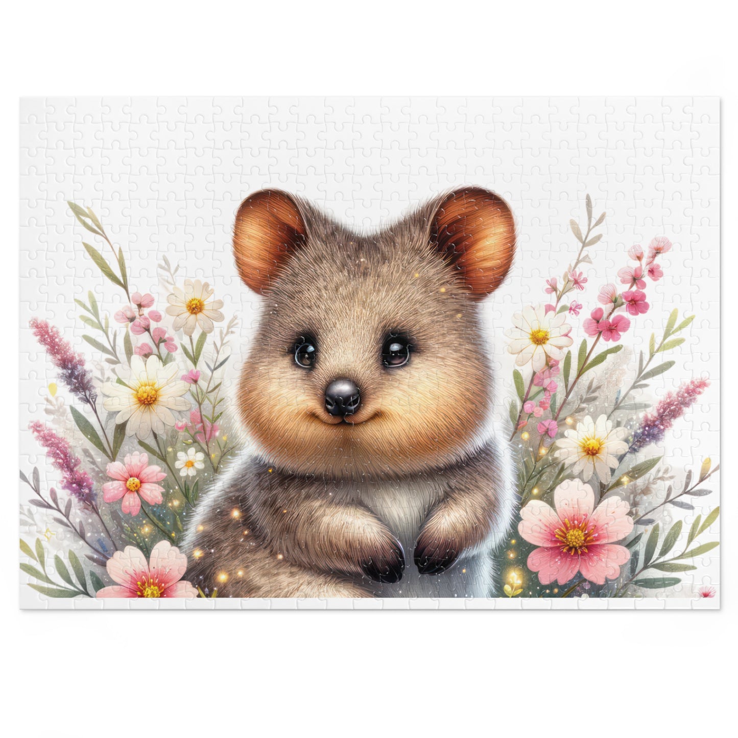 Jigsaw Puzzle in Tin, Australian Animals, Quokka, Personalised/Non-Personalised awd-1332 (30, 110, 252, 500,1000-Piece)