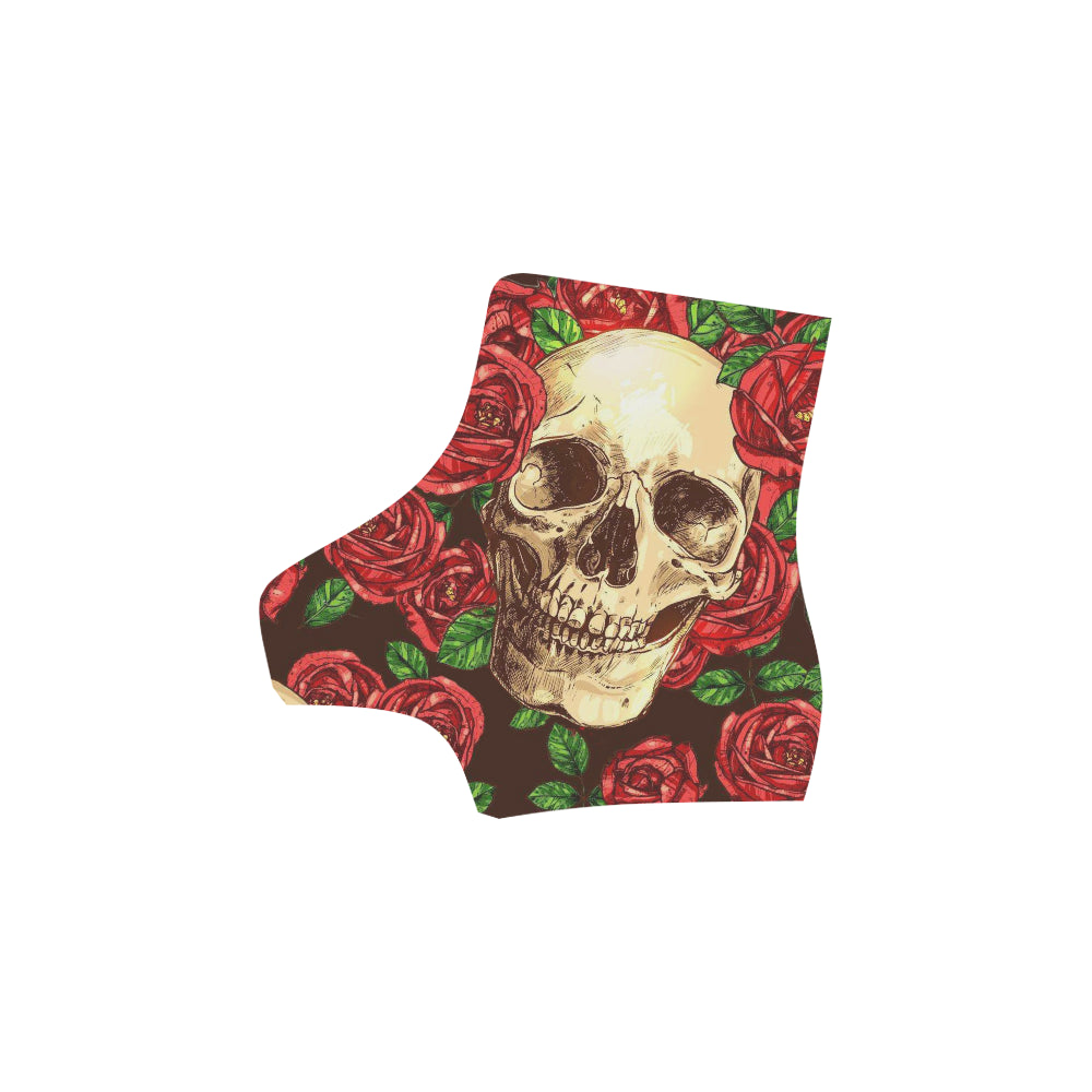 flowerskull Martin Boots For Women Model 1203H