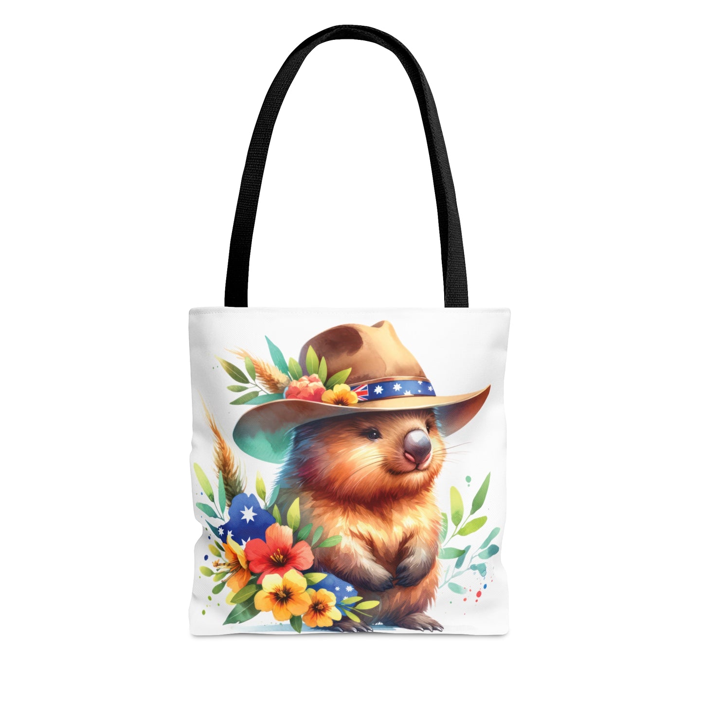 Tote Bag, Australian Animals, Wombat, Personalised/Non-Personalised Tote bag