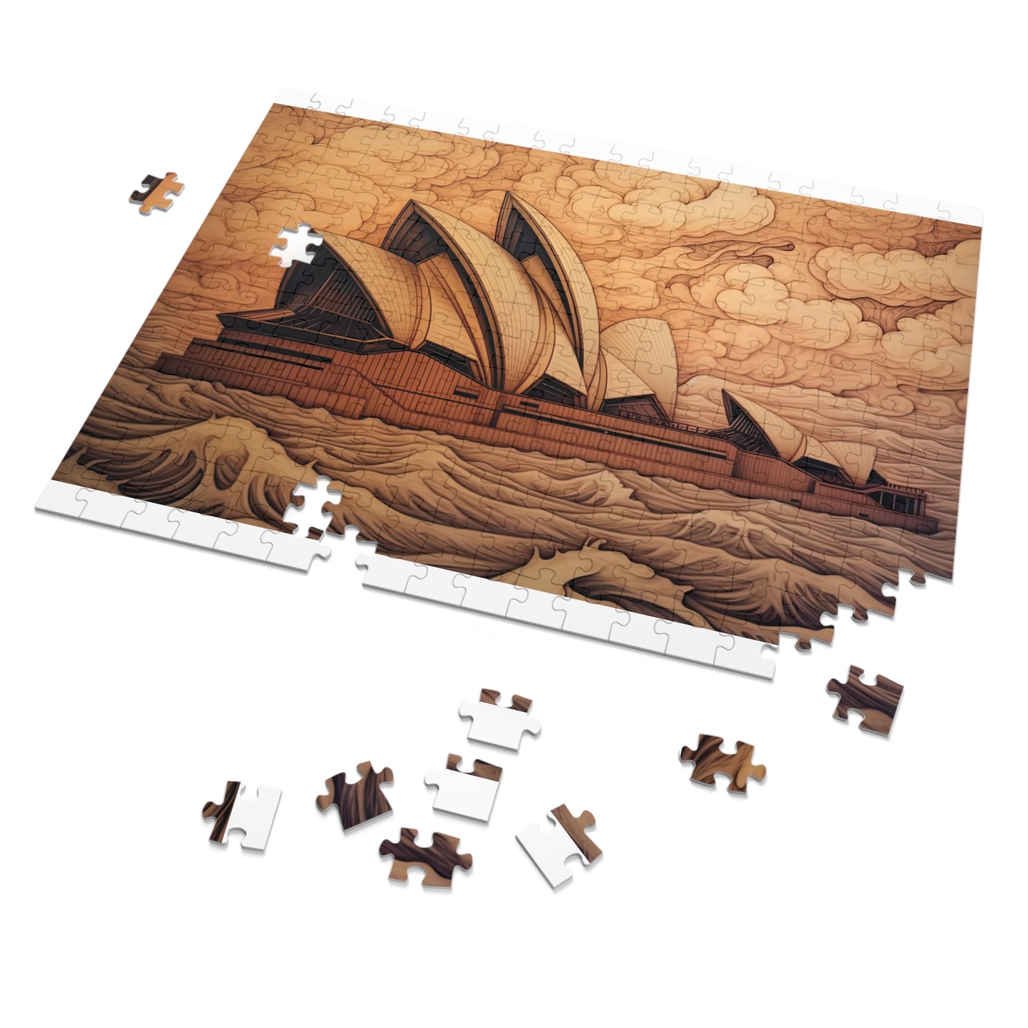 Jigsaw Puzzle, Sydney, Opera House, Australia, Personalised/Non-Personalised (30, 110, 252, 500,1000-Piece)