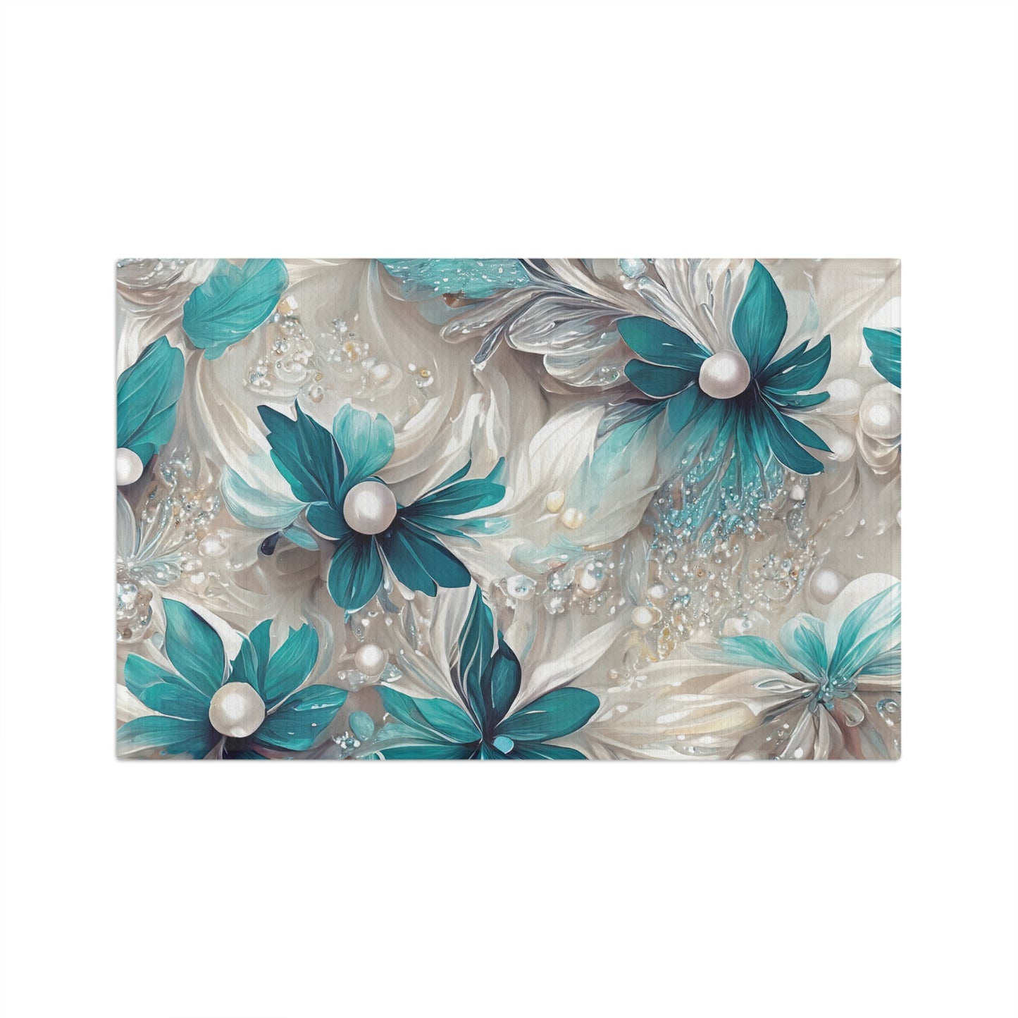 Microfiber Tea Towel Floral