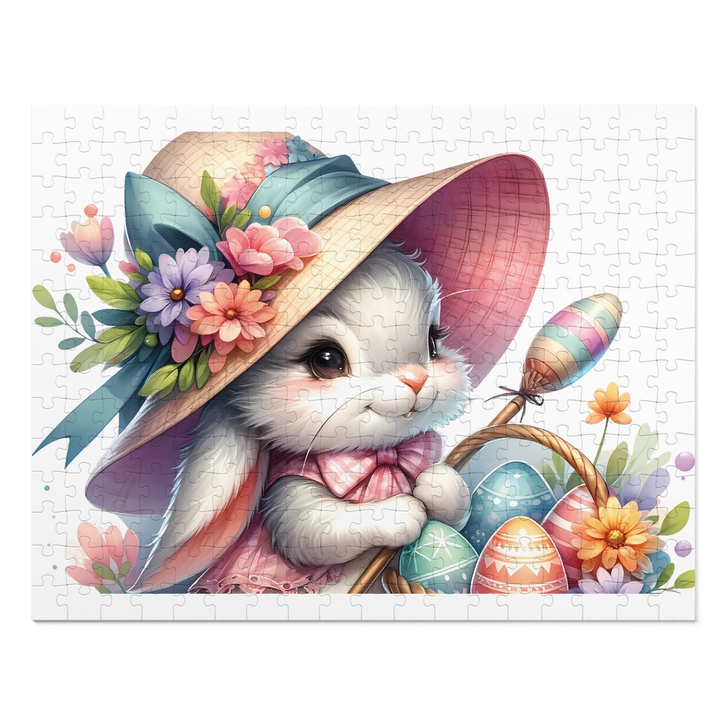 Jigsaw Puzzle, Easter, Easter Rabbit, Personalised/Non-Personalised (30, 110, 252, 500,1000-Piece)